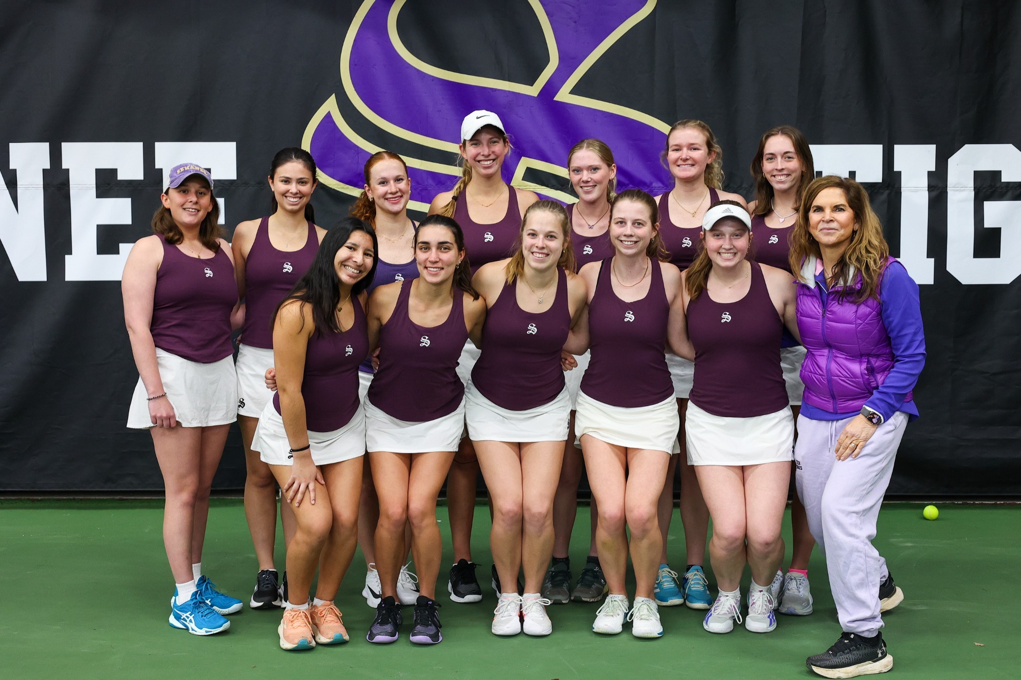 2024-25 women's tennis team photo