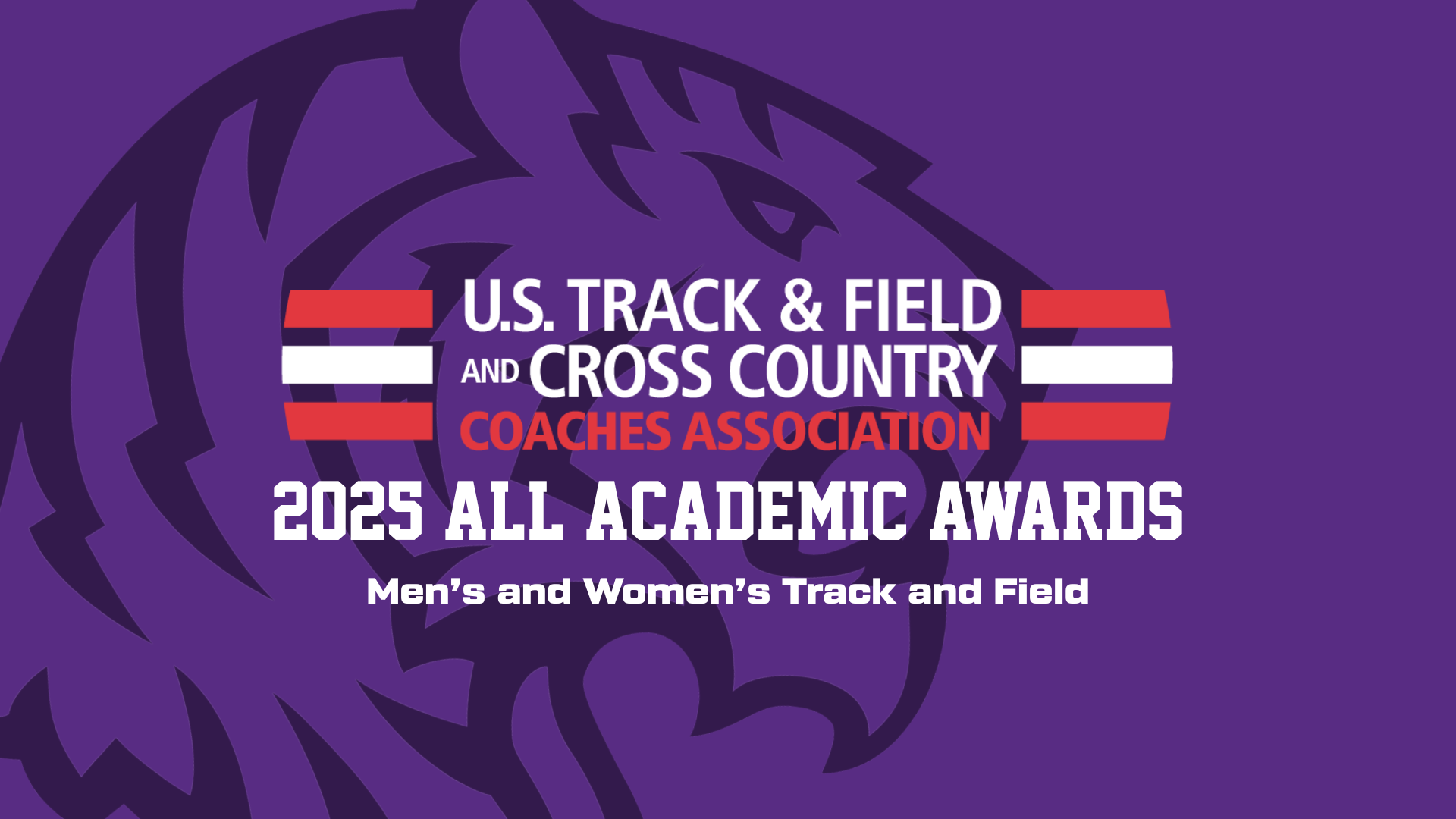 track and field all-academic team award