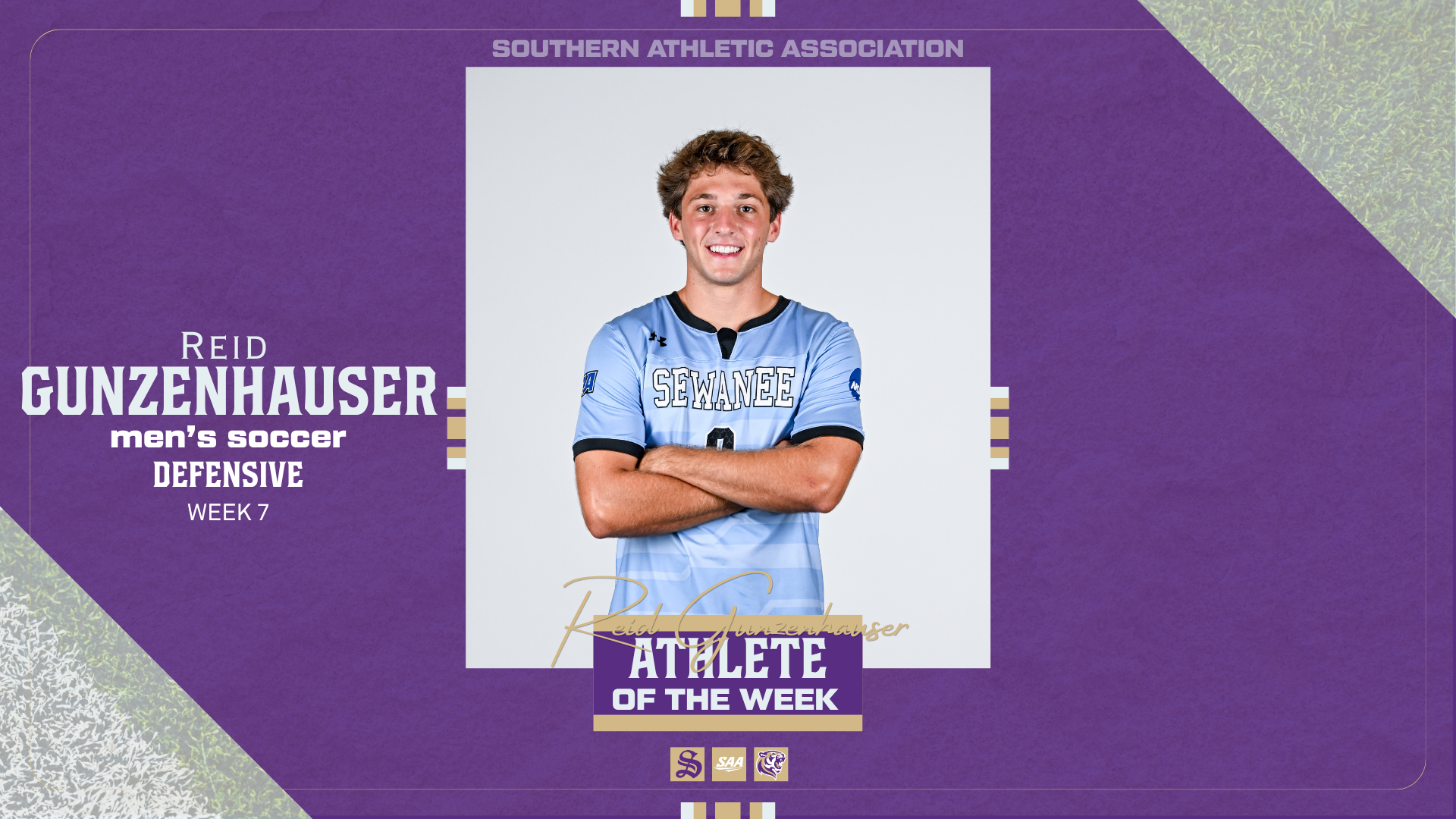 reid gunzenhauser athlete of the week