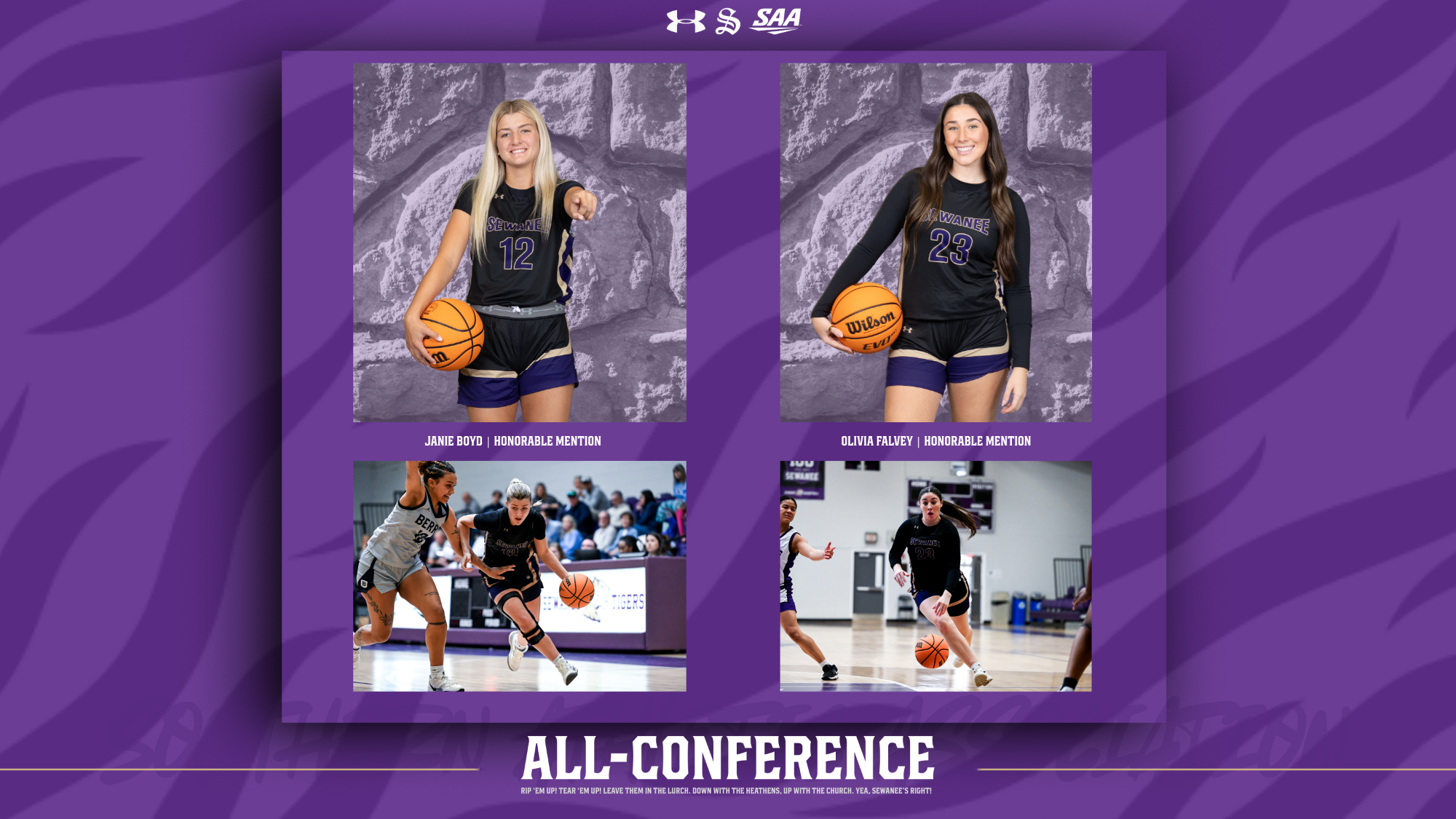 boyd, falvey saa all-conference