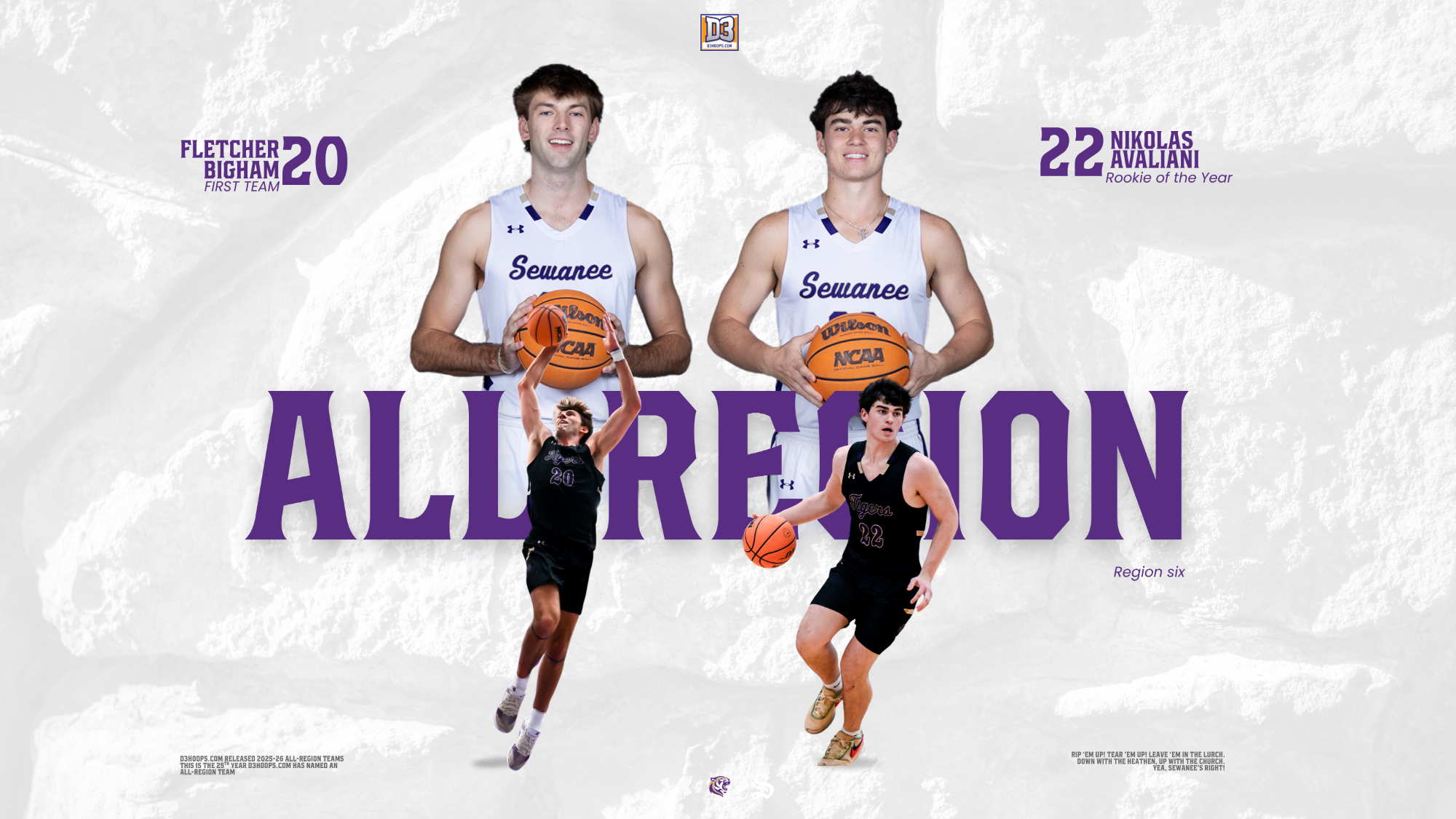 D3hoops.com All-region honors, Fletcher, Nikolas