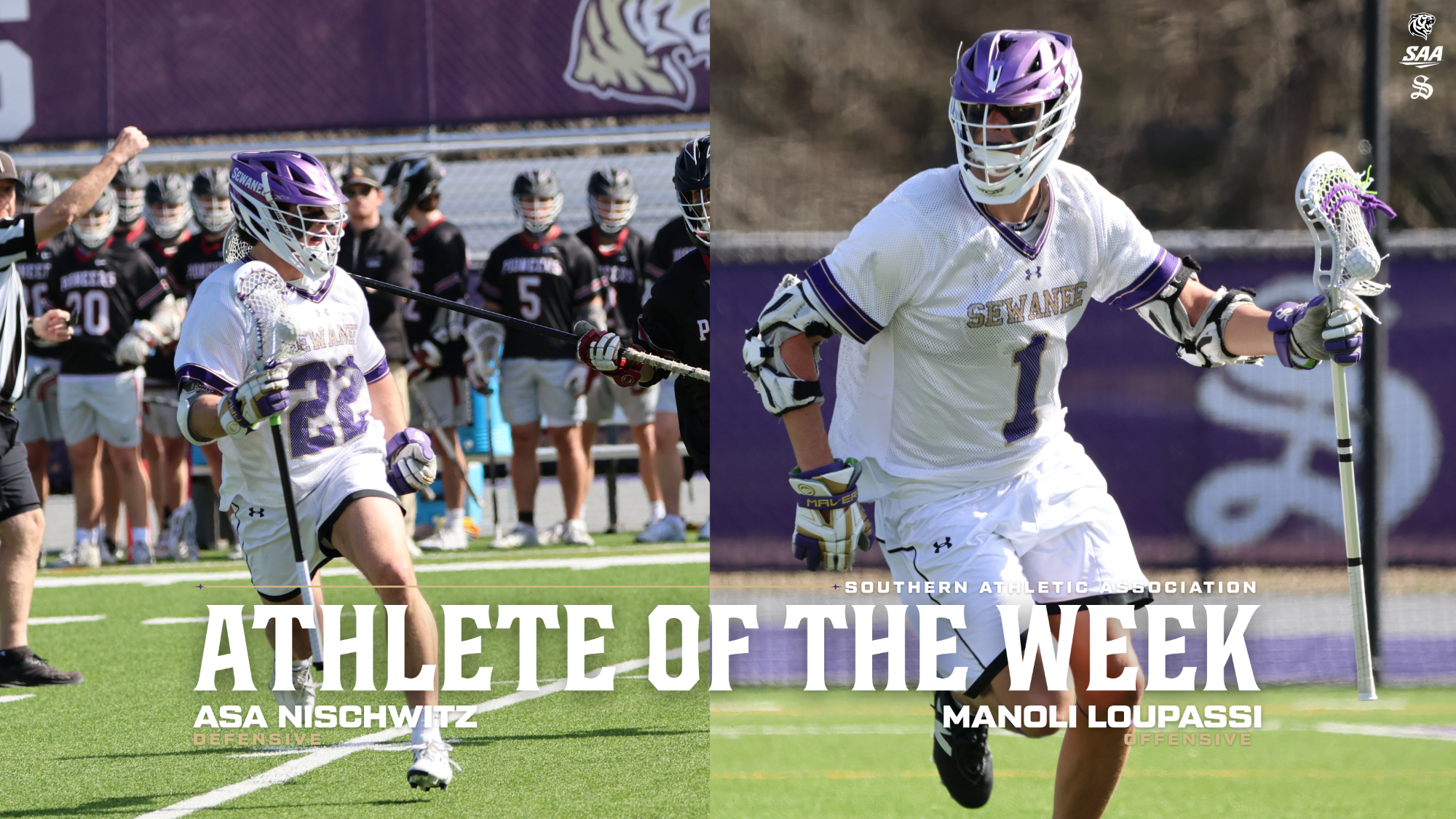 ASA NISCHWITZ/MANOLI LOUPASSI ATHLETE OF THE WEEK 