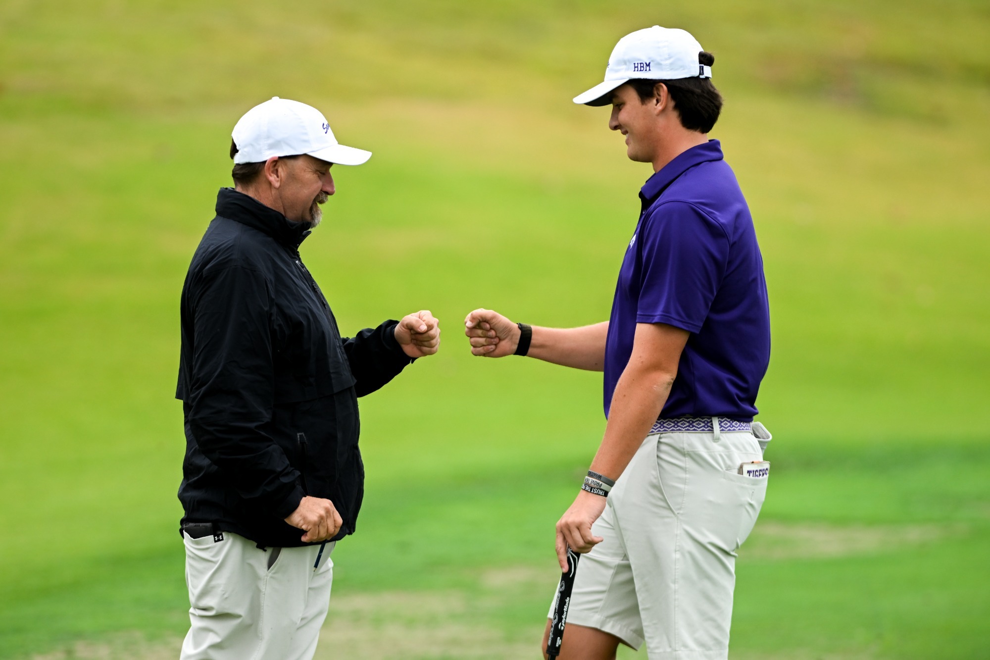 turner and davie fist bump