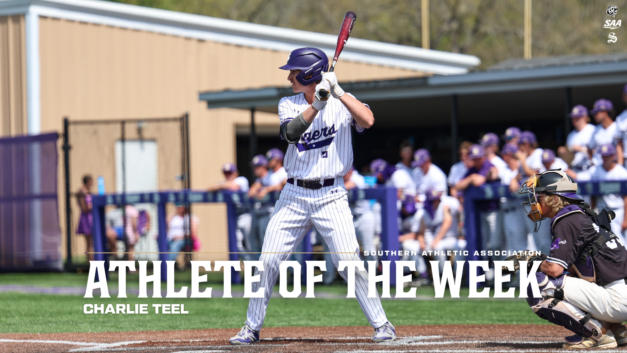charlie teel saa athlete of the week