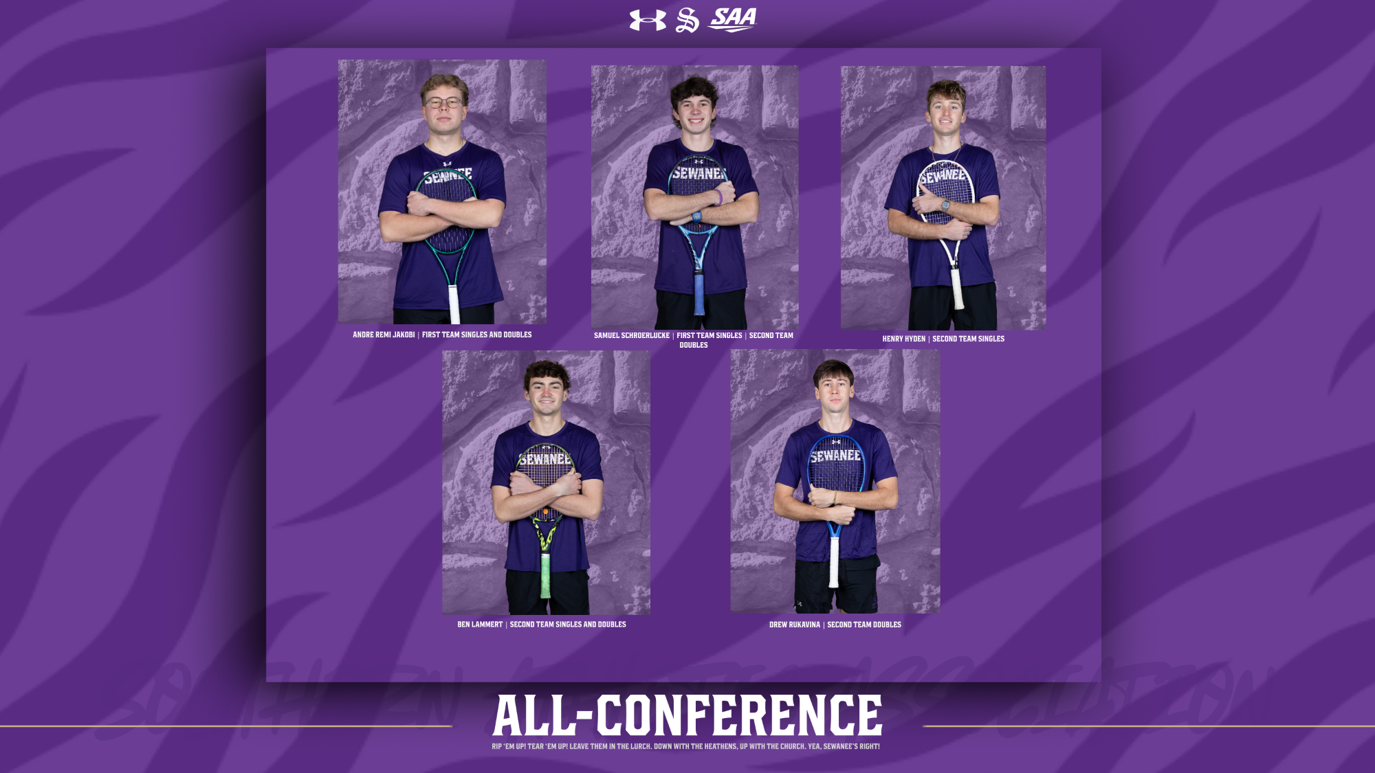 men's tennis all-conference 2026