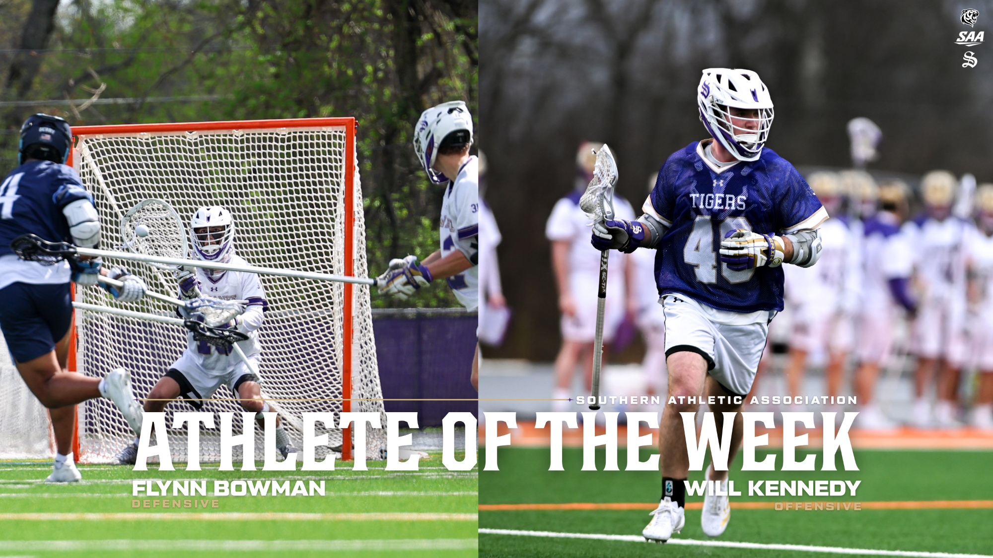 bowman, kennedy athlete of the week