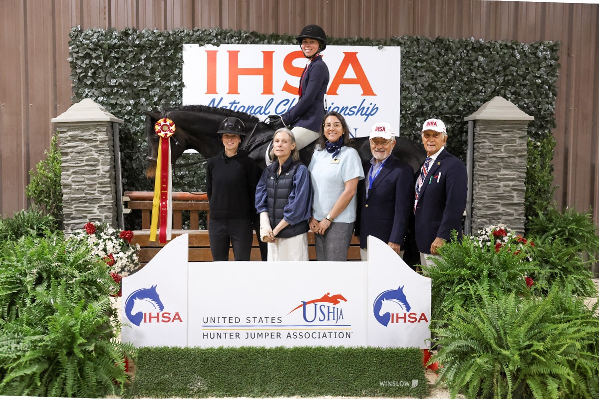Emma Sameth, reserve champion at cacchione cup