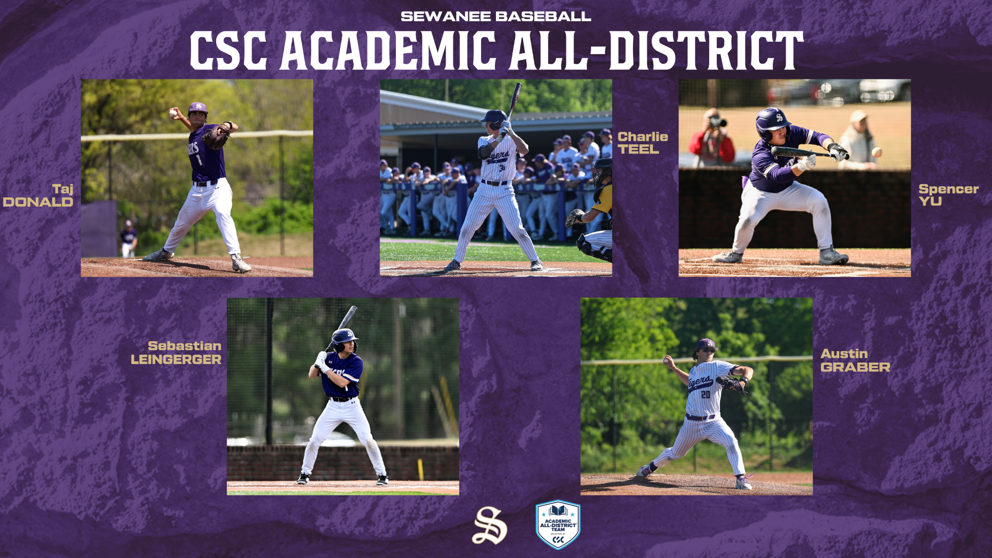 baseball csc academic all district