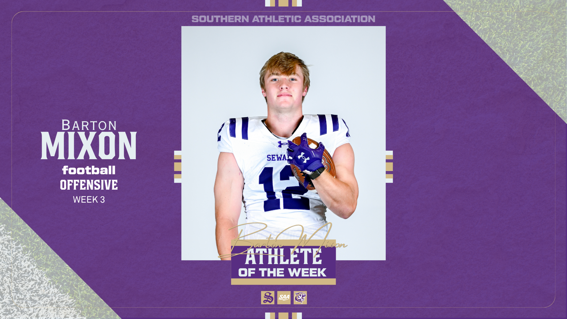 barton mixon offensive AOW week 3