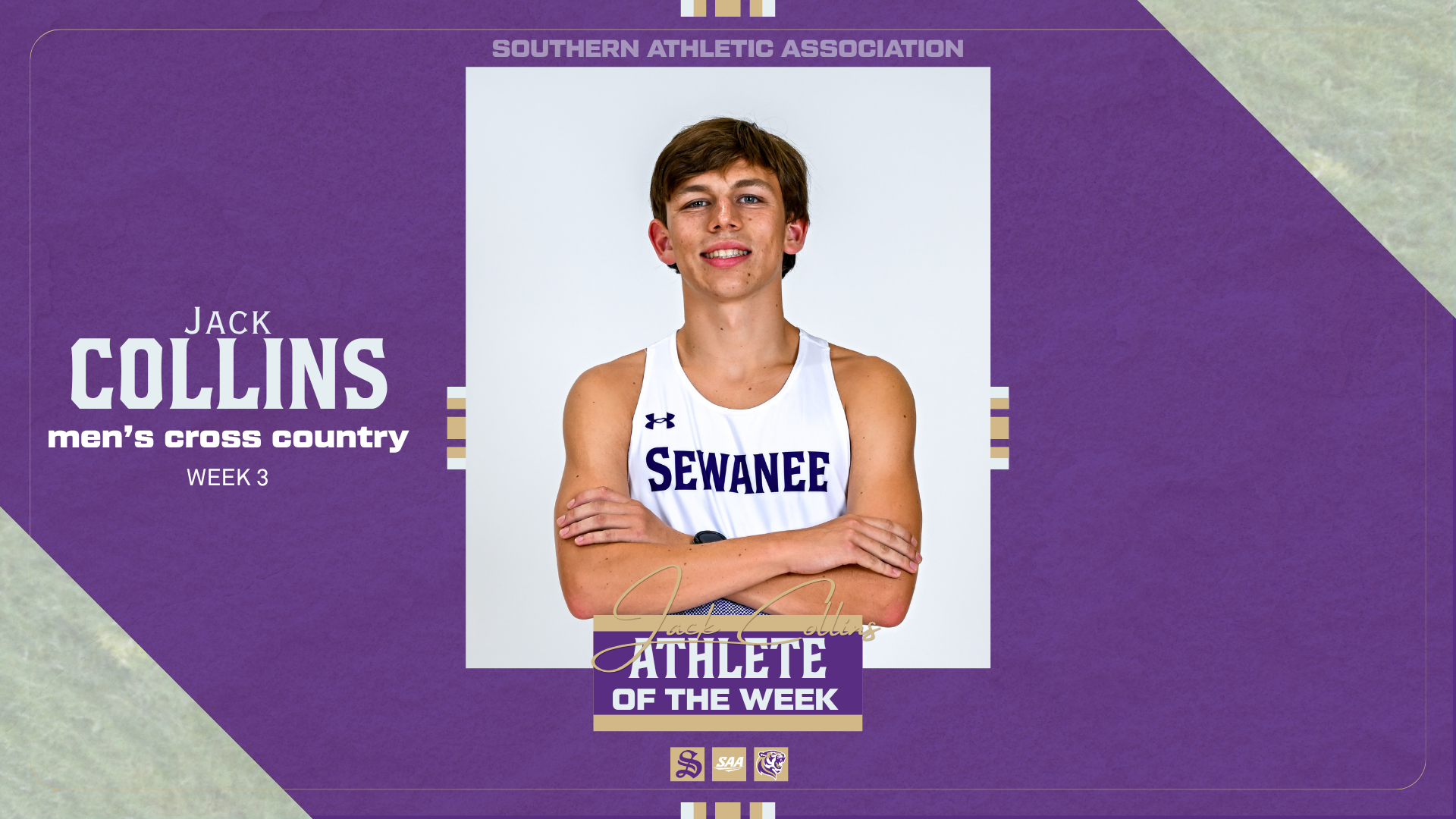 jack collins xc athlete of the week, week 3