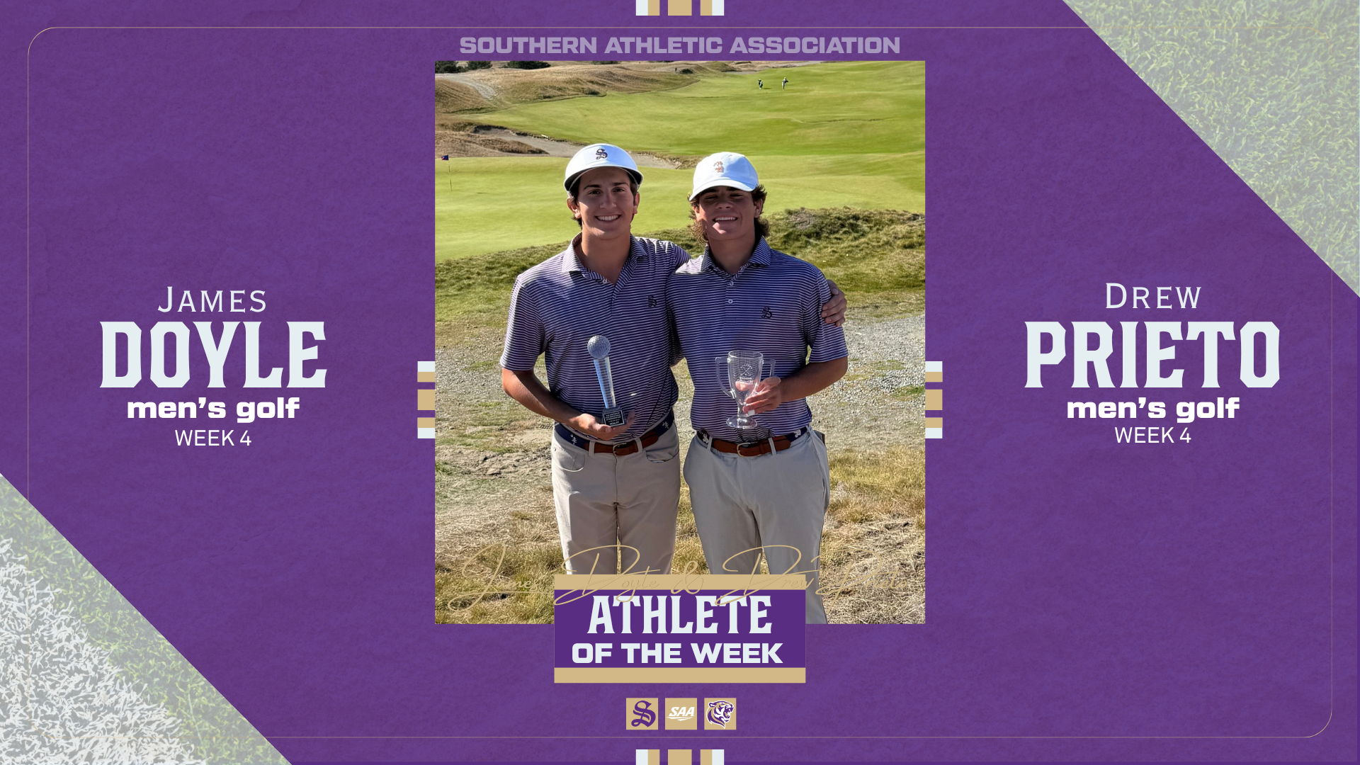 men's golf athlete of the week