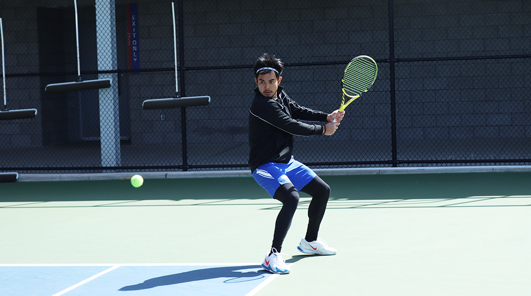 SFBK men's tennis plays FDU.