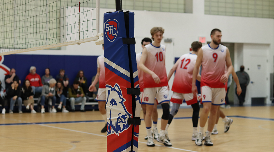 SFBK men's volleyball plays Harvard.