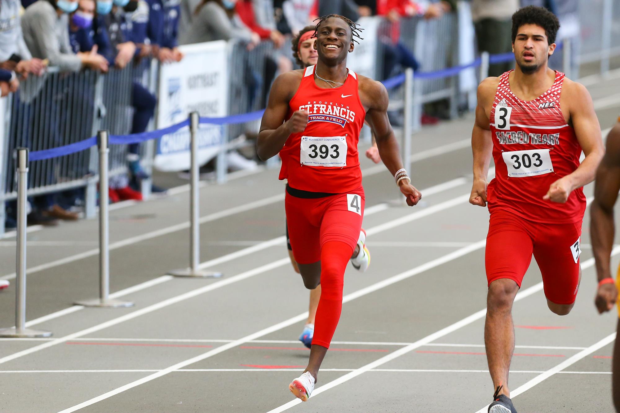Makhi Theosmy Men's Track and Field St. Francis Brooklyn Athletics