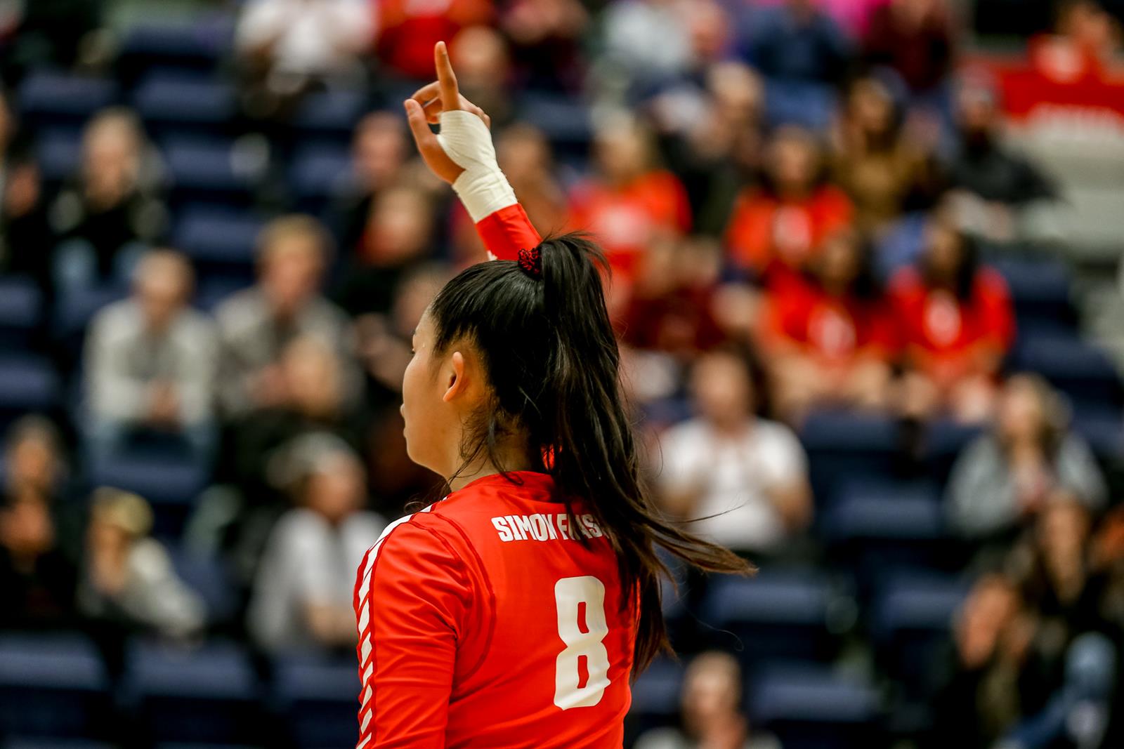 Simon Fraser defeats Saint Martin’s University in straight sets as they climb the GNAC standings