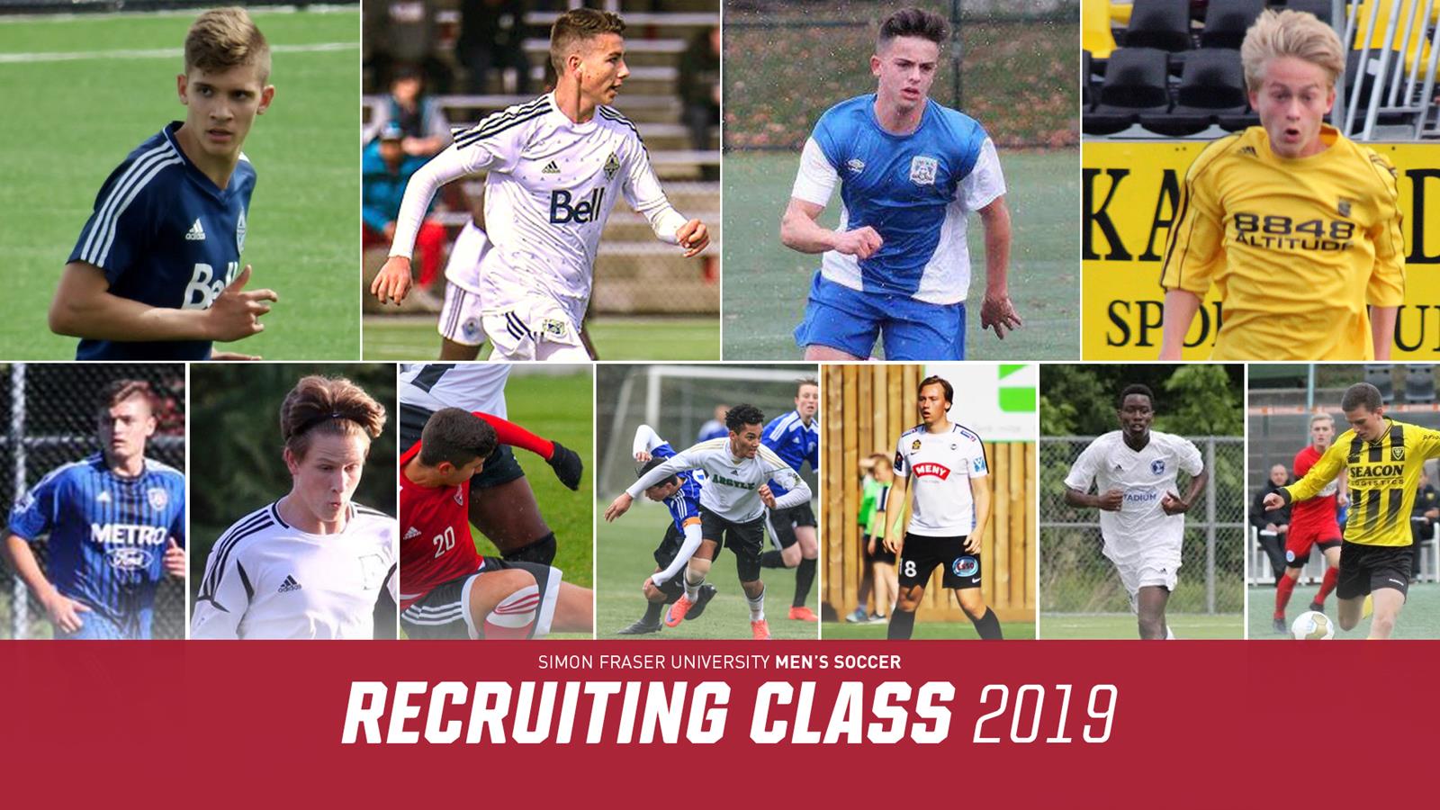SFU men’s soccer announces 2019 recruiting class Simon Fraser