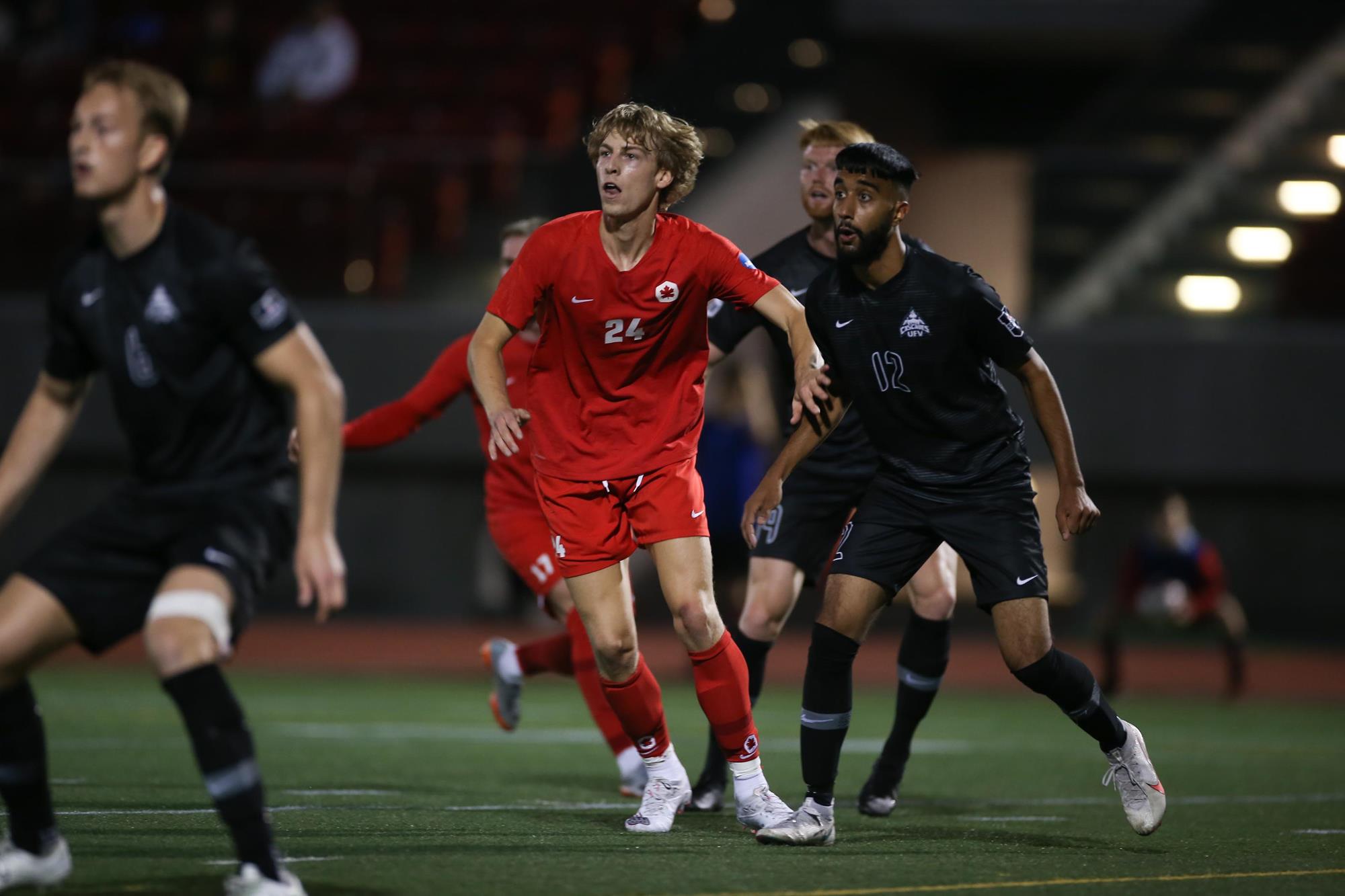 SFU men's soccer falls in Texas tournament opener Simon Fraser