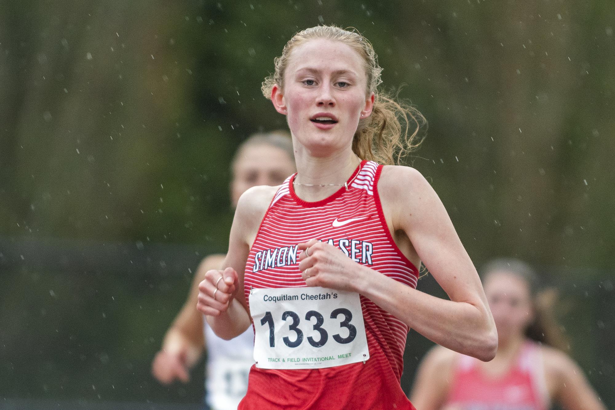 Charlotte Prangley 2024 Track and Field Simon Fraser University