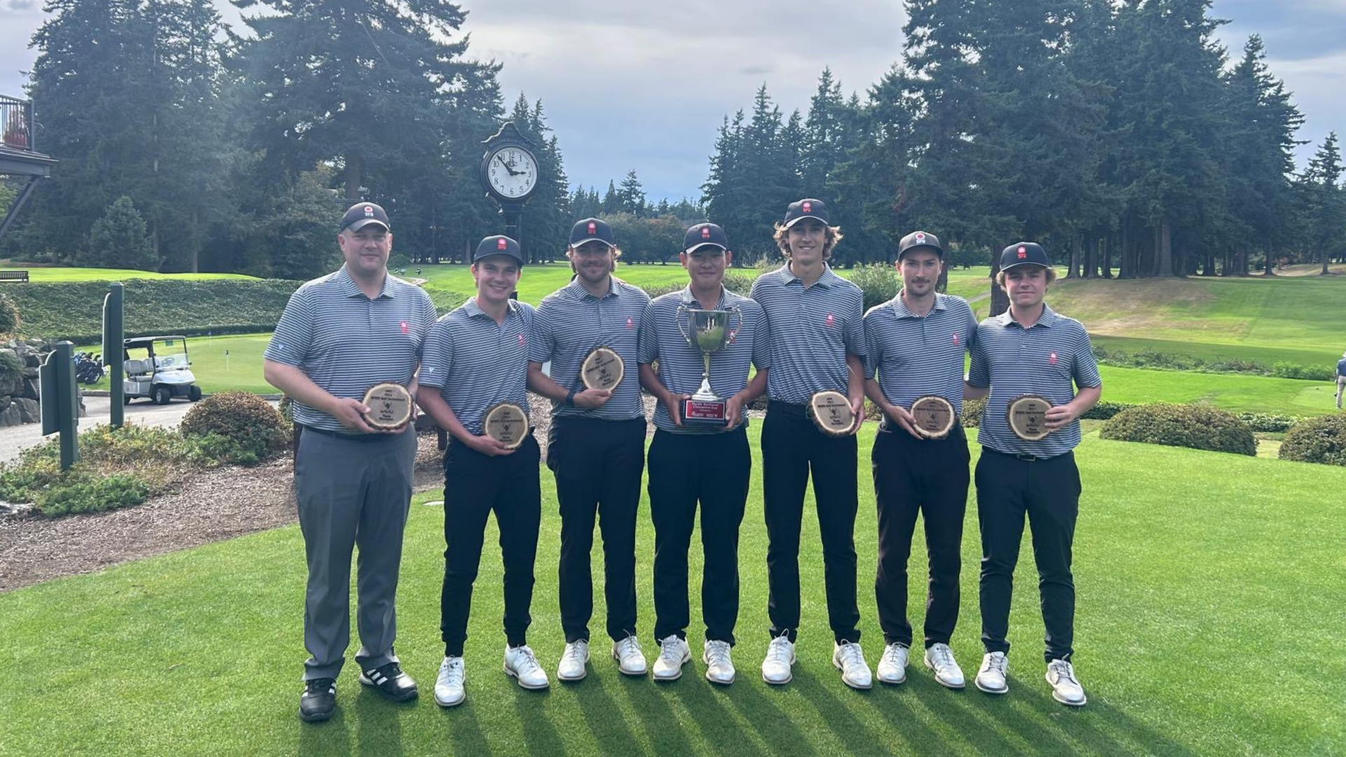 Men's Golf at the 2025 Western Washington University Invitational Tournament