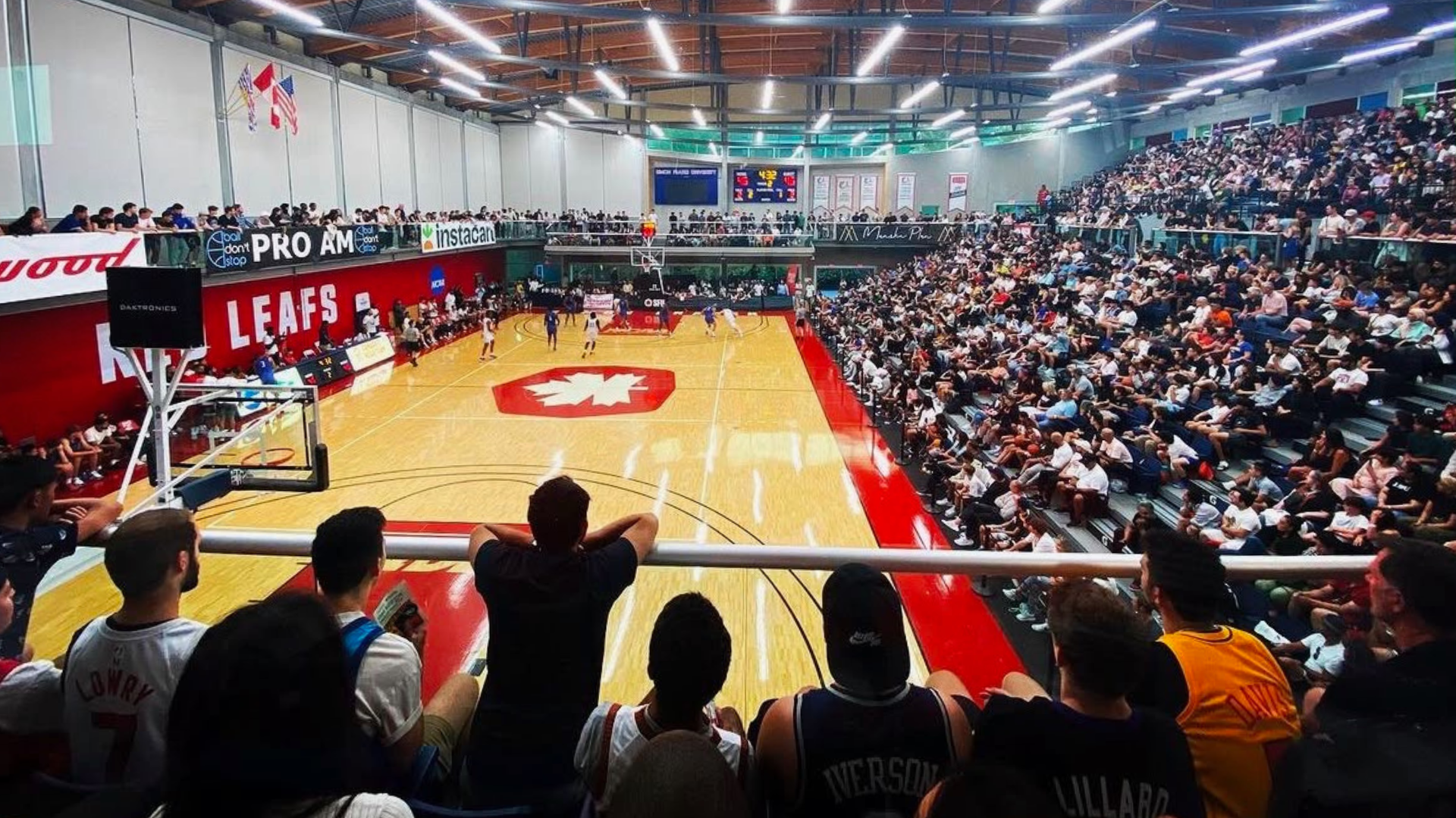 The PRO-AM Classic by Ball Don't Stop in the SFU West Gym