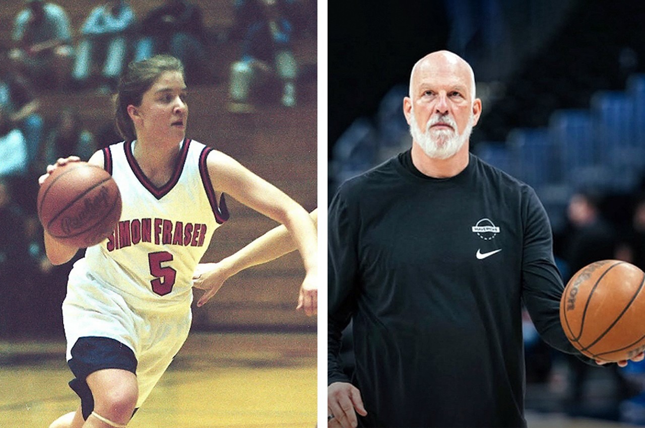 Former SFU basketball star Teresa Gabriele (Kleindienst) joins the Canadian Basketball Hall of Fame this month. Basketball pioneer and SFU legend Jay Triano will receive Canada’s Order of Sport later this year (photo courtesy of Jay Triano).