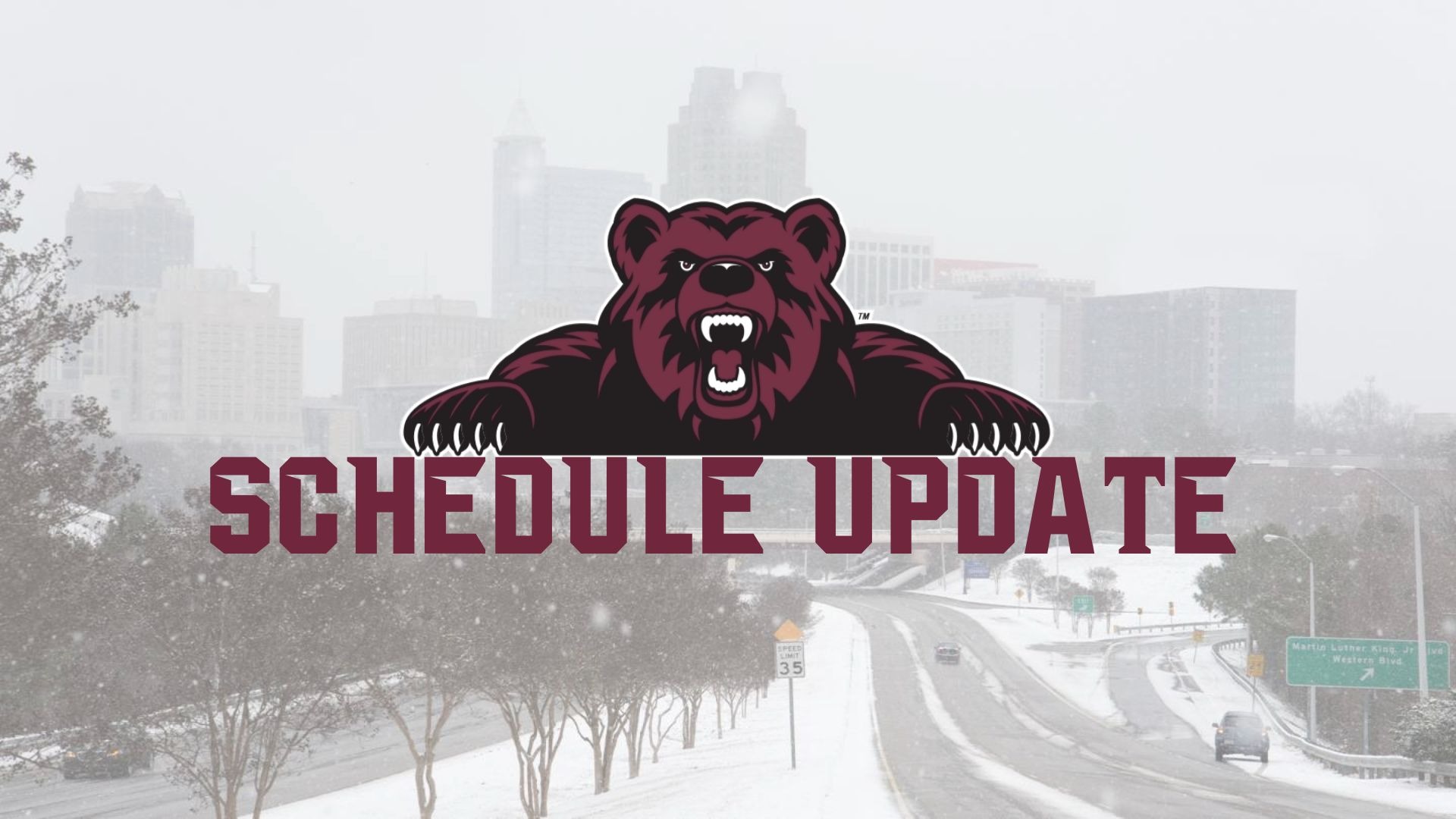 SCHEDULE UPDATE