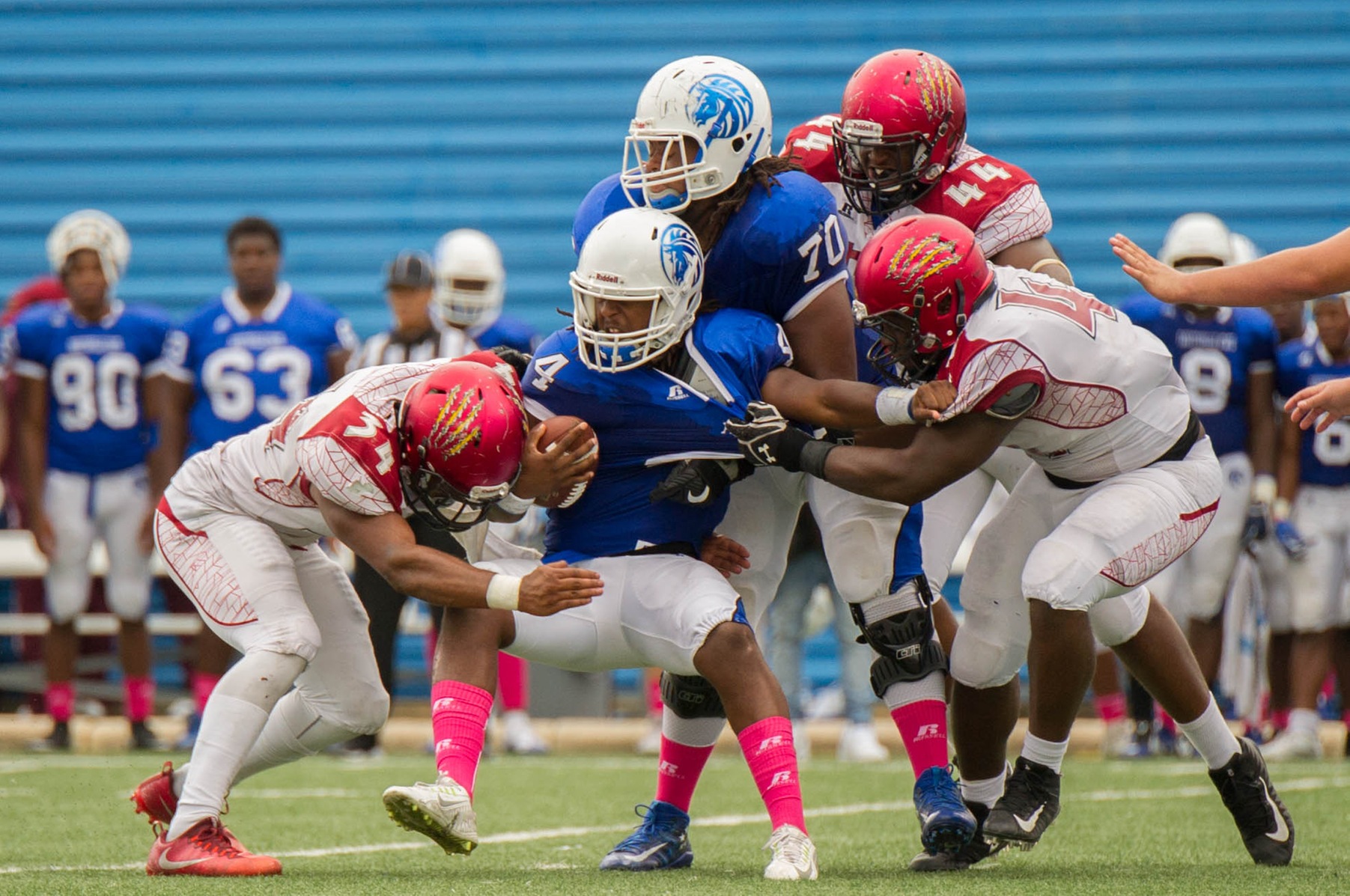 FAYETTEVILLE STATE EDGES SHAW WITH LAST SECOND FIELD GOAL Shaw University
