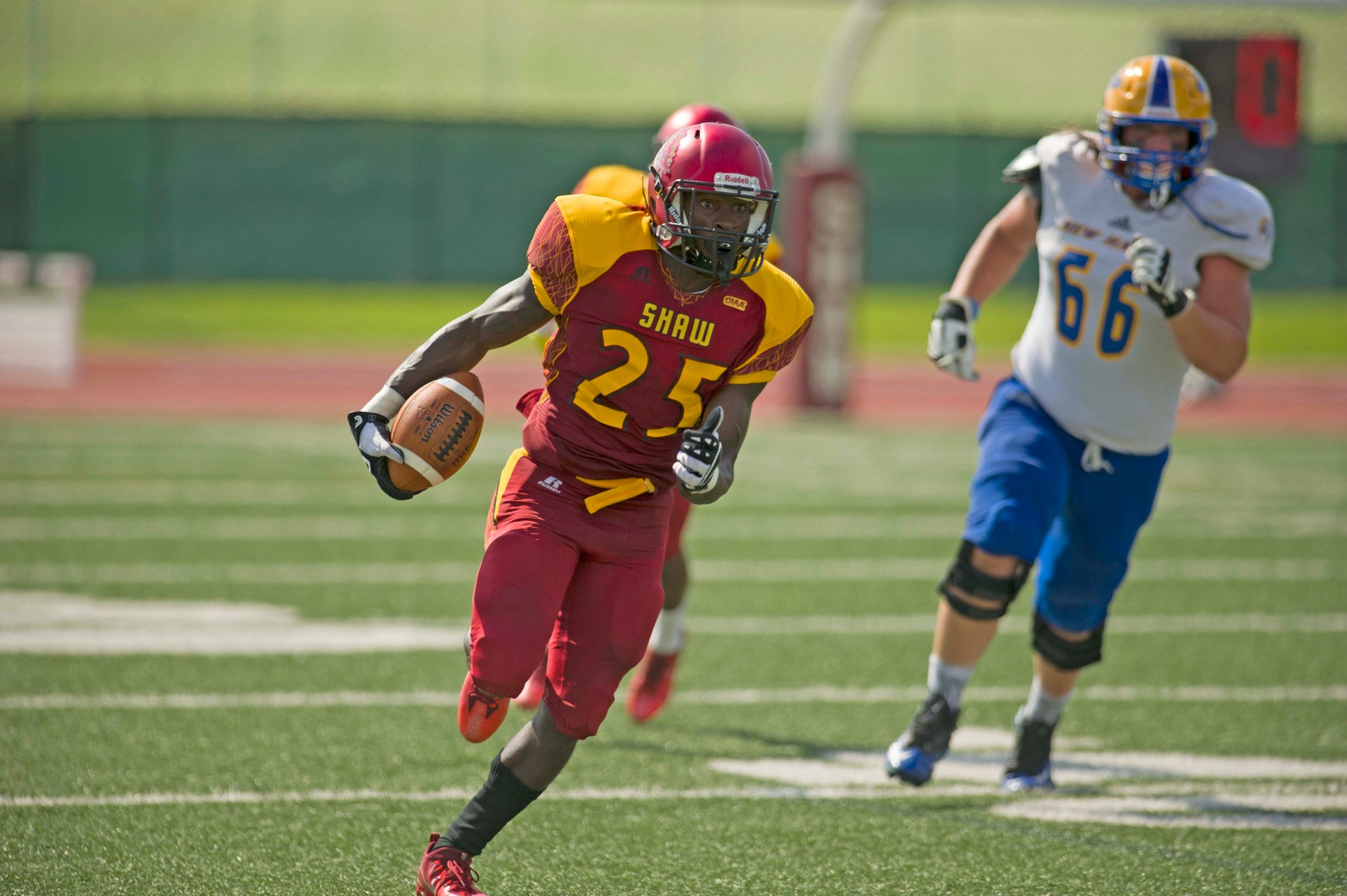 SHAW FOOTBALL RUNS OUT OF TIME, FALLS IN SEASON OPENER TO NEW HAVEN