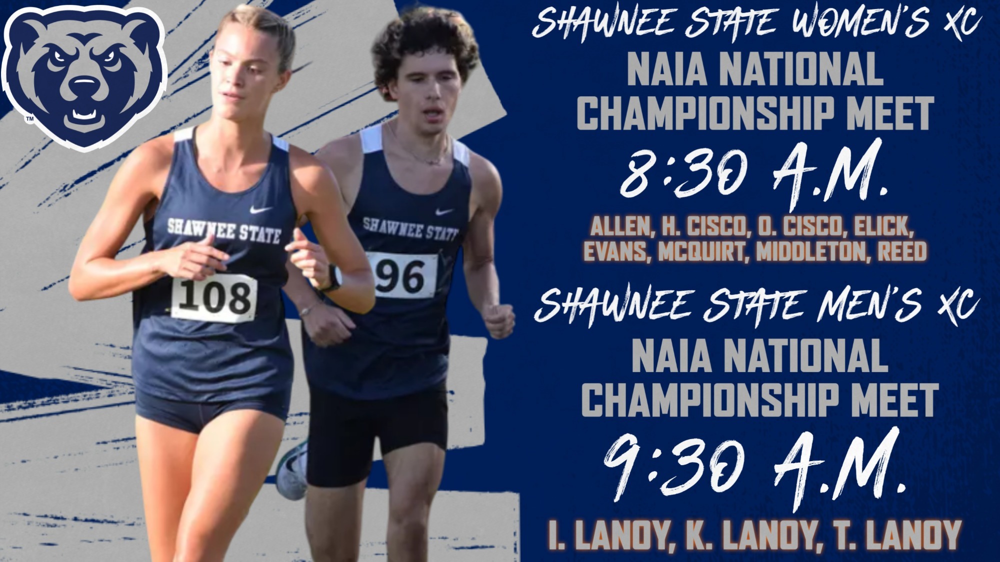 Shawnee State XC Teams
