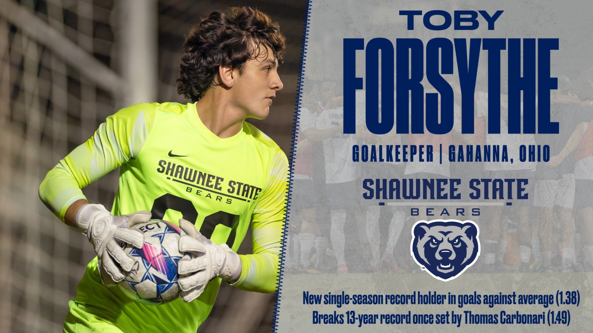 Toby Forsythe GAA record holder