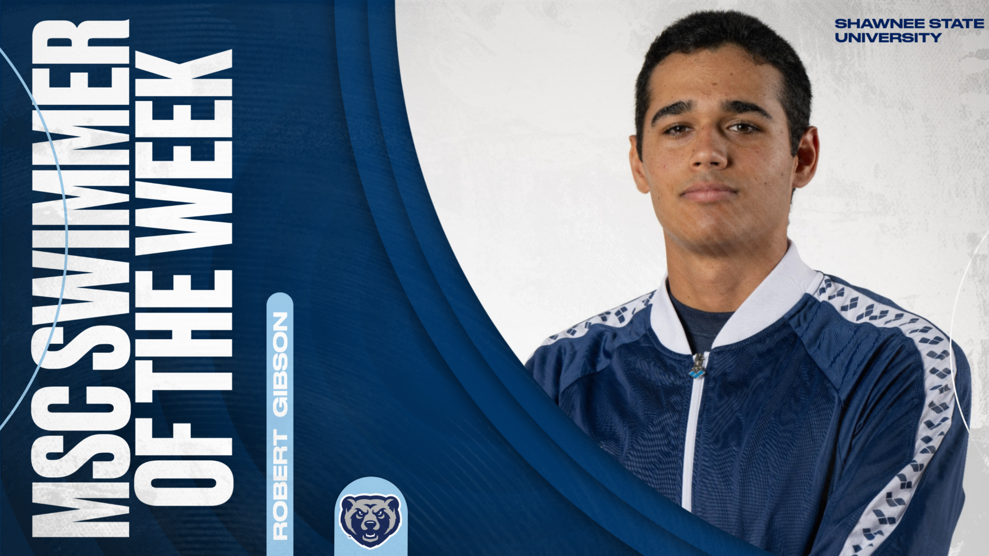 MSC Men's Swimmer of the Week (Robert Gibson)