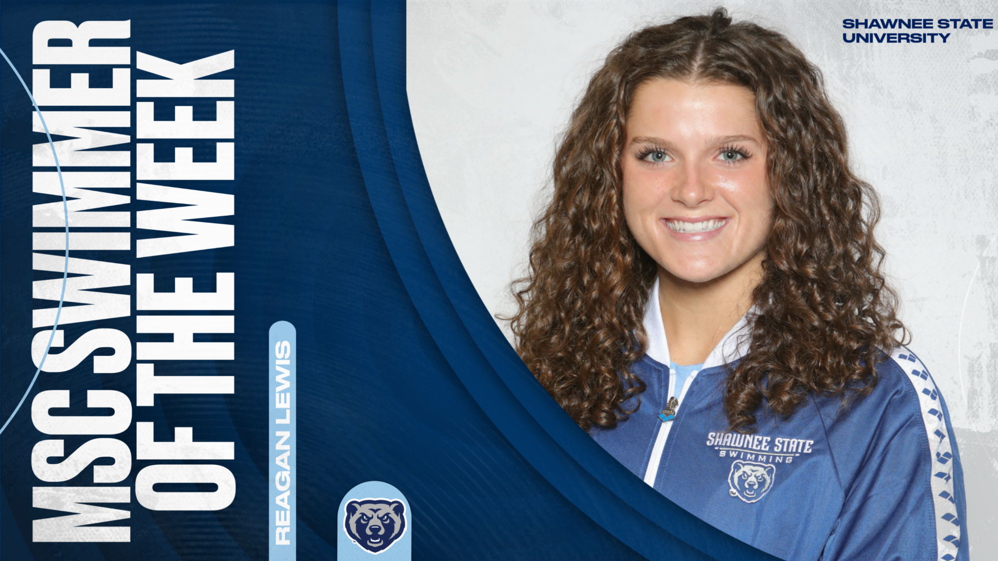 MSC Women's Swimmer of the Week (Reagan Lewis)