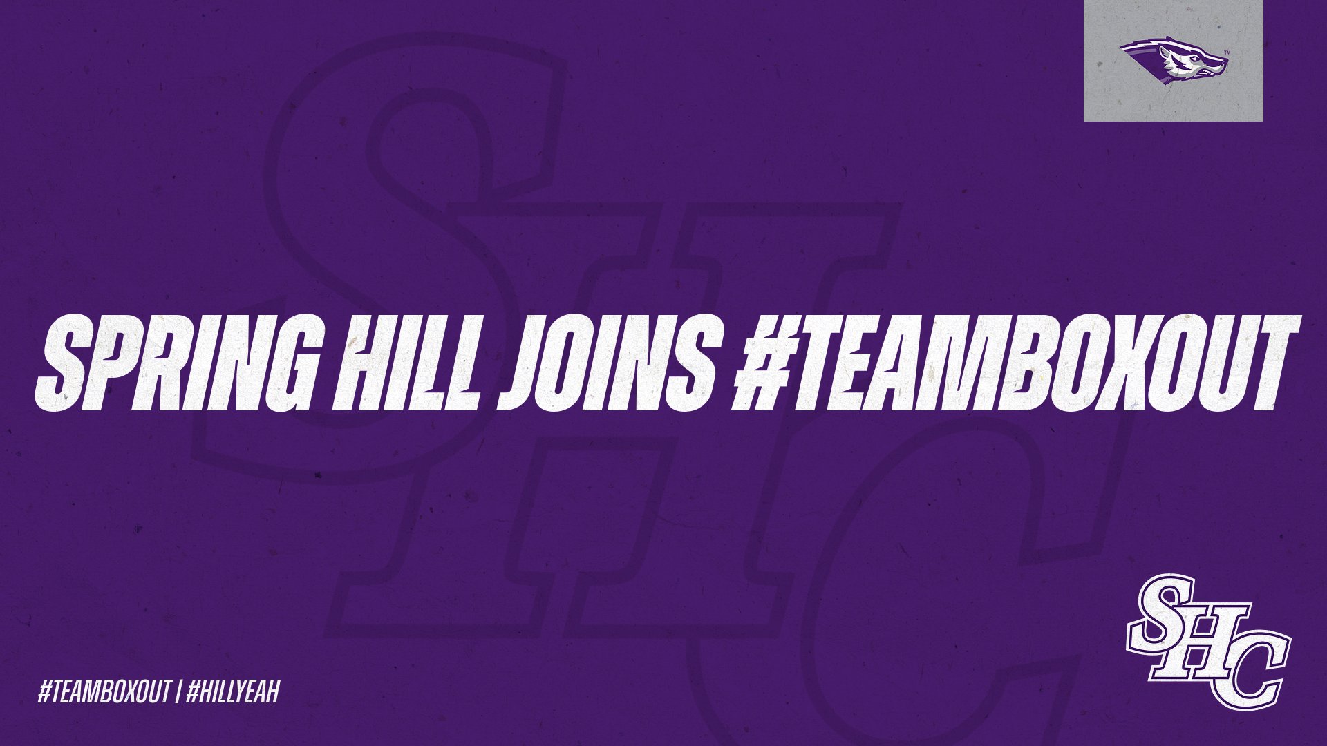 Spring Hill Athletics announces partnership with BoxOut Sports Spring