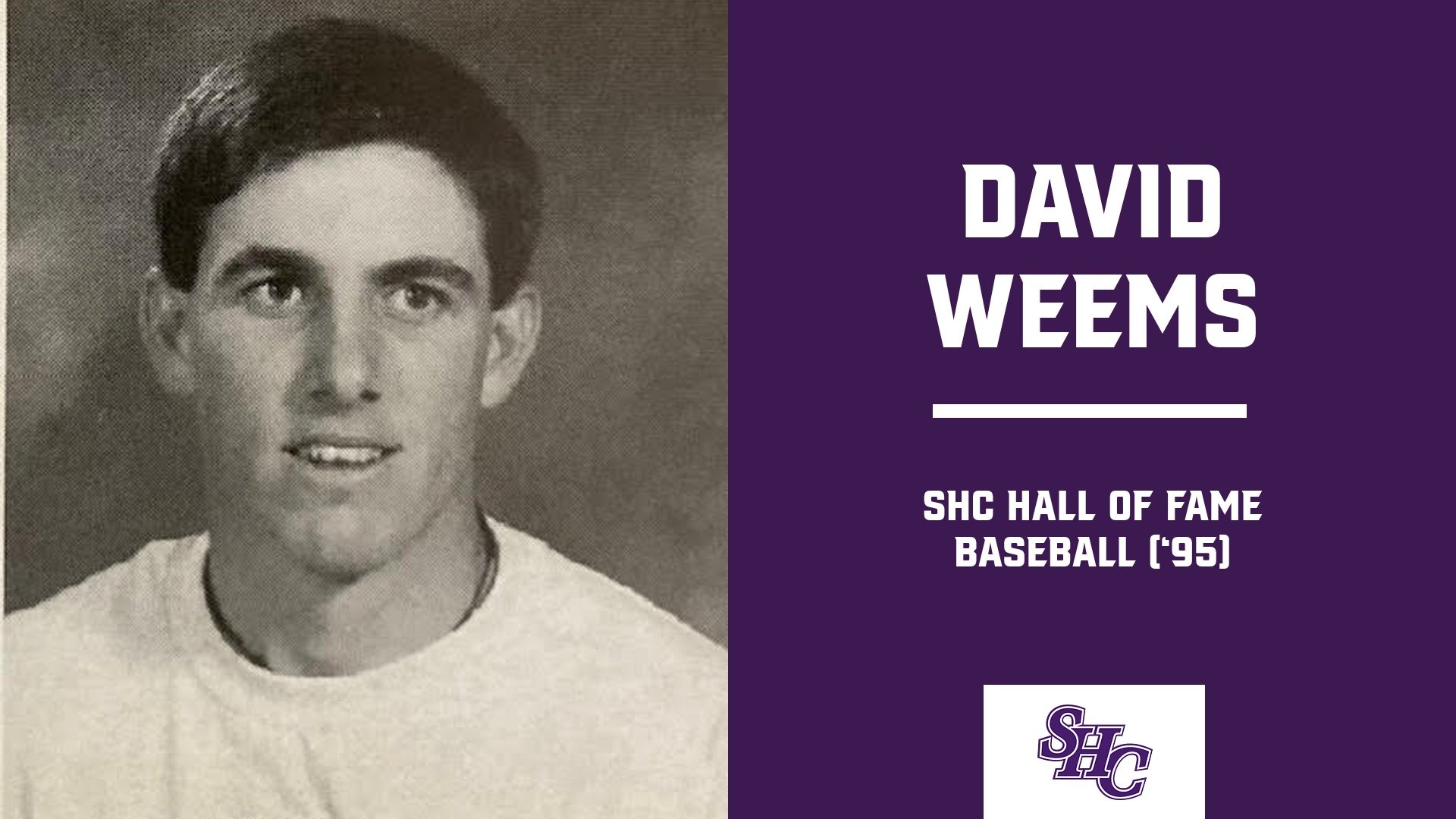 David Weems HOF