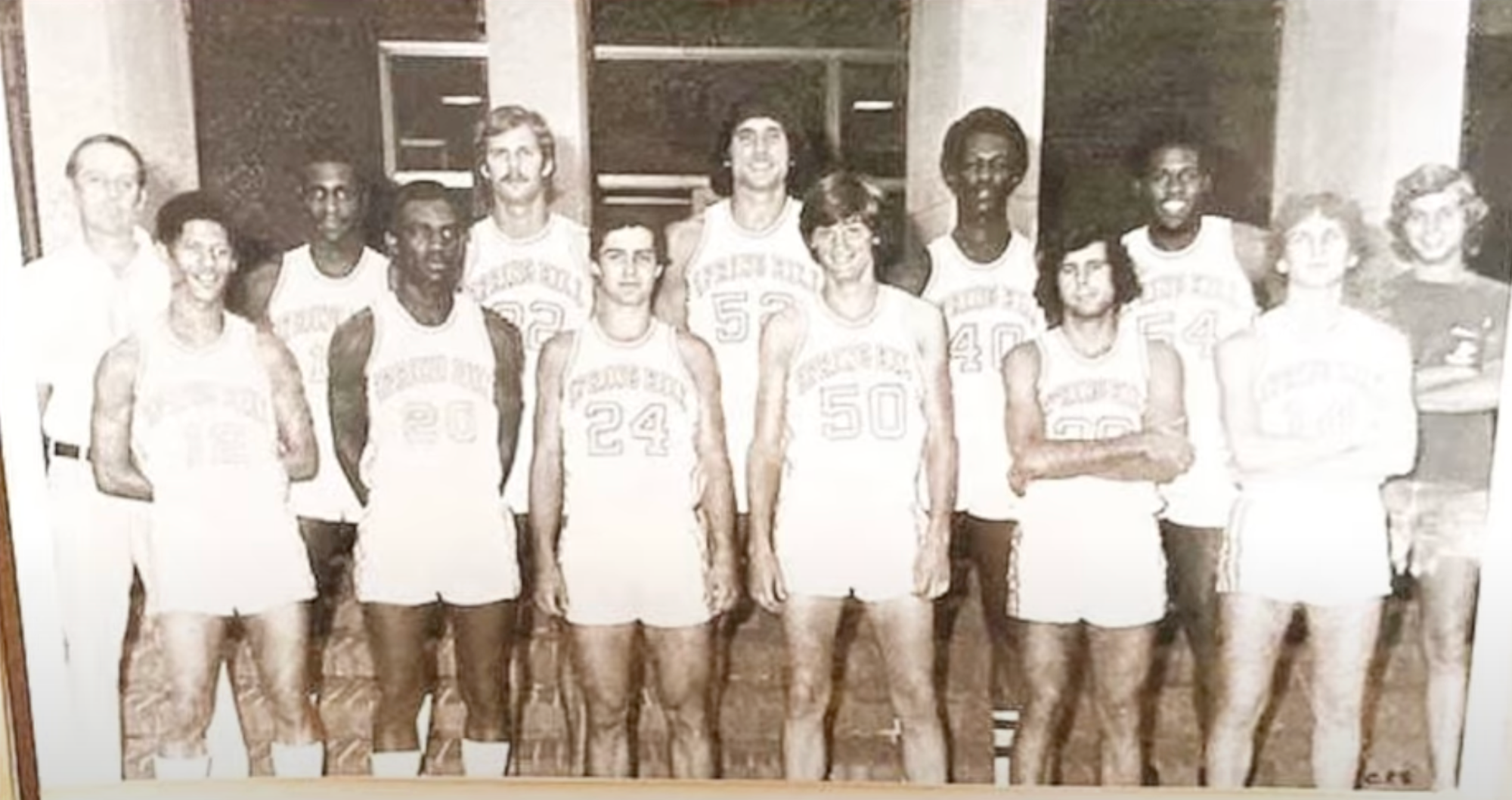1974-75 Men's Basketball Team