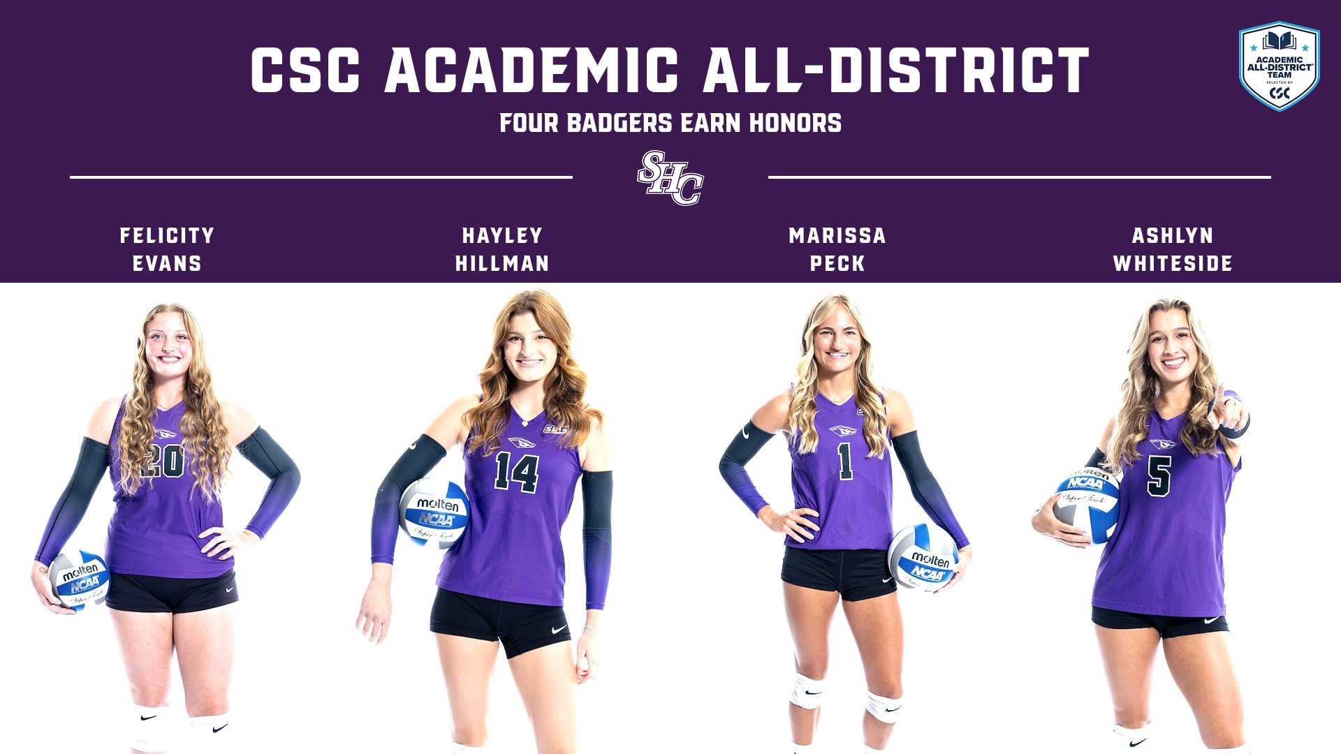 2025 CSC Acad All-District VB