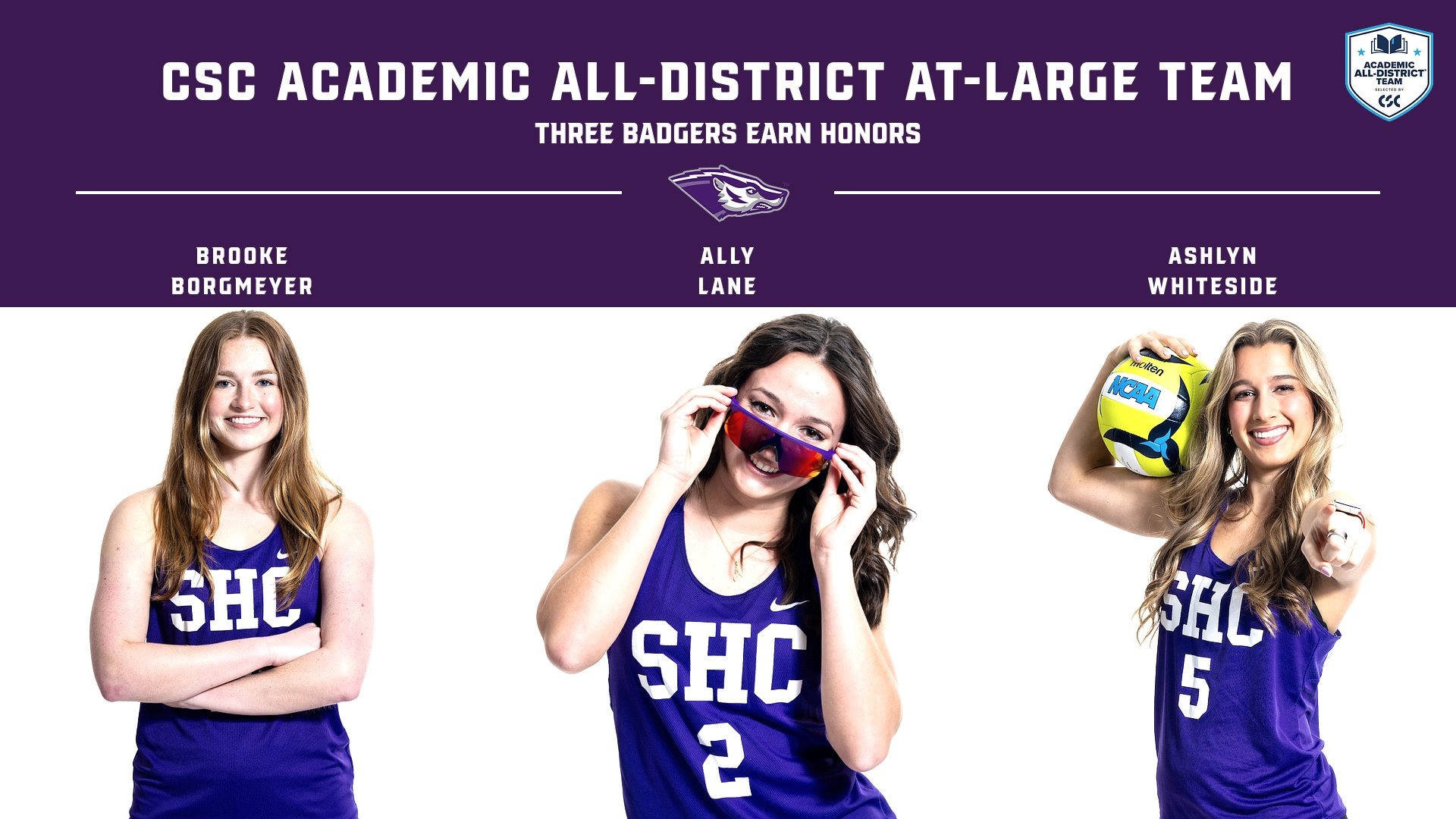 2025 BVB CSC Academic All District