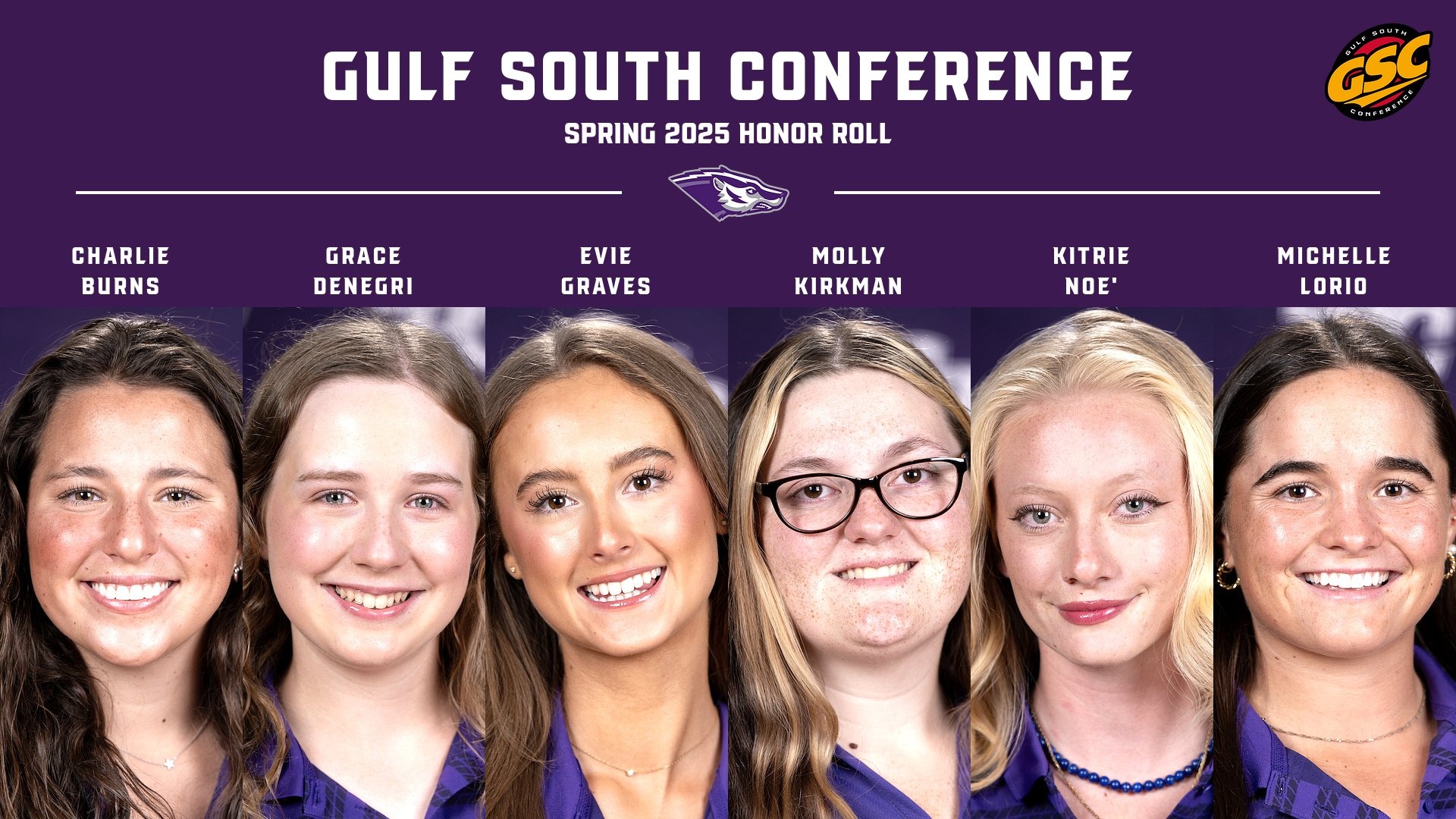 Updated Spring 25 GSC Honor Roll