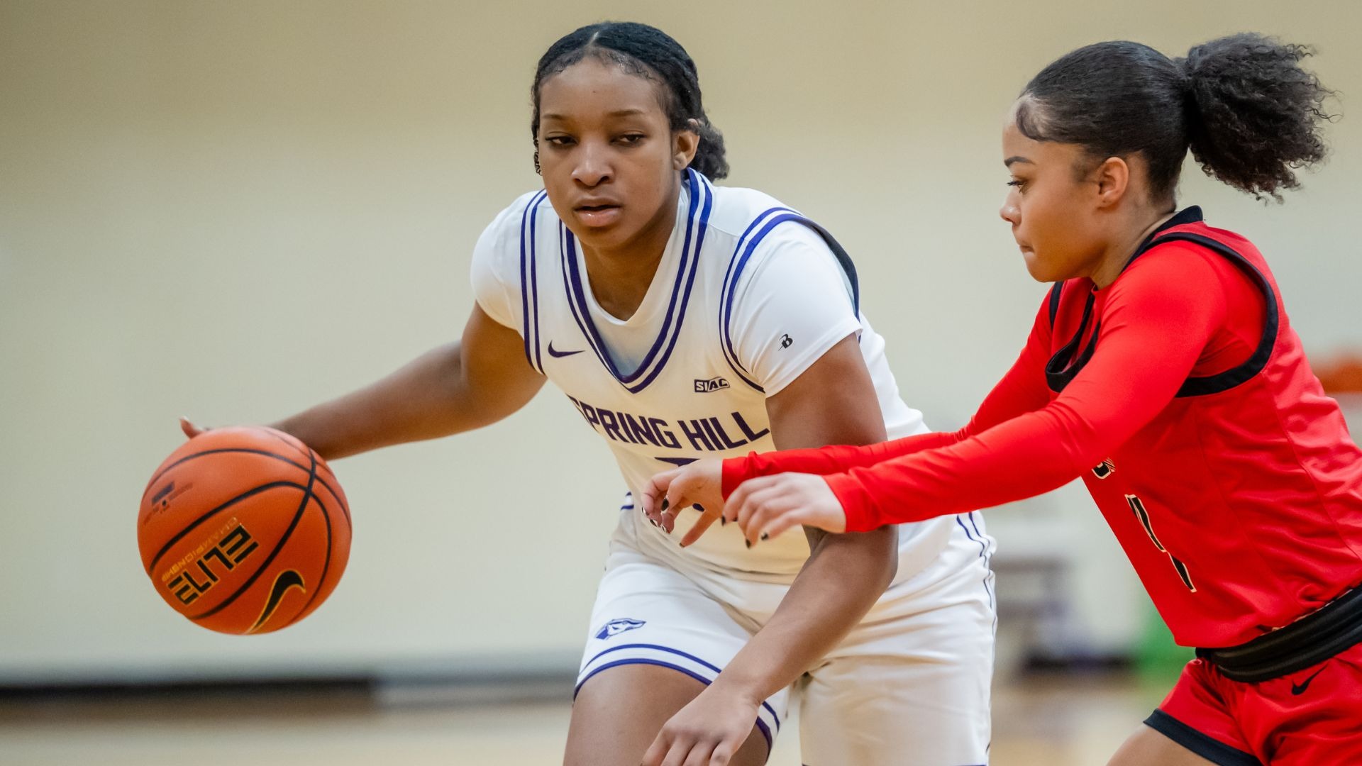 Ta’Myla Allen records a double-double against Allen