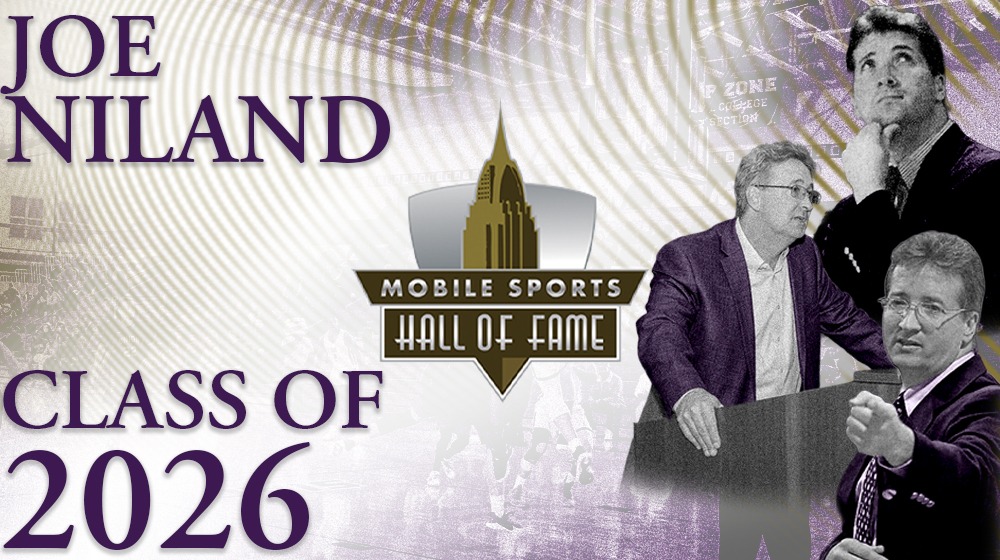 Joe Niland - Mobile Sports HOF Class of 2026 - Horizontal