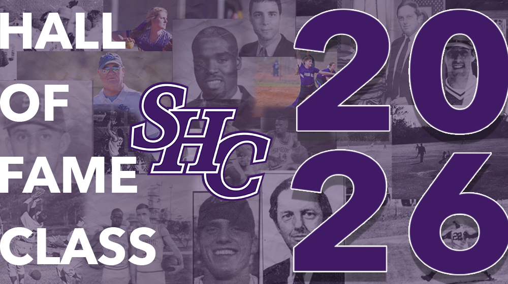 2026 Spring Hill College Hall of Fame Class Graphic