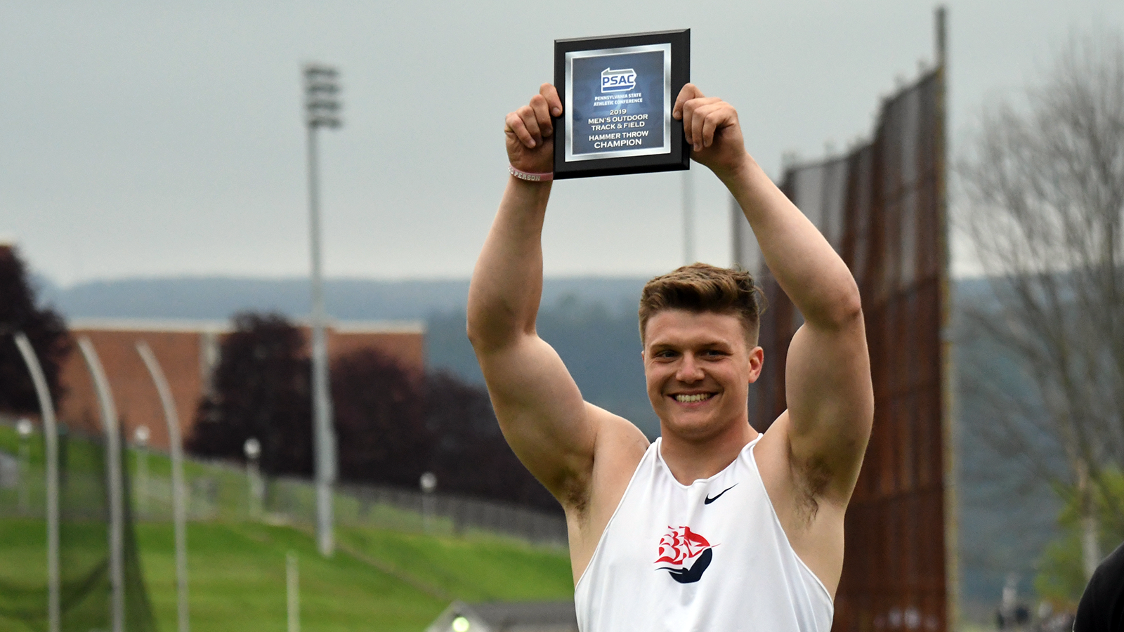 PSAC DAY 1 Strohe’s Hammer Title Keys Men’s Outdoor Track & Field