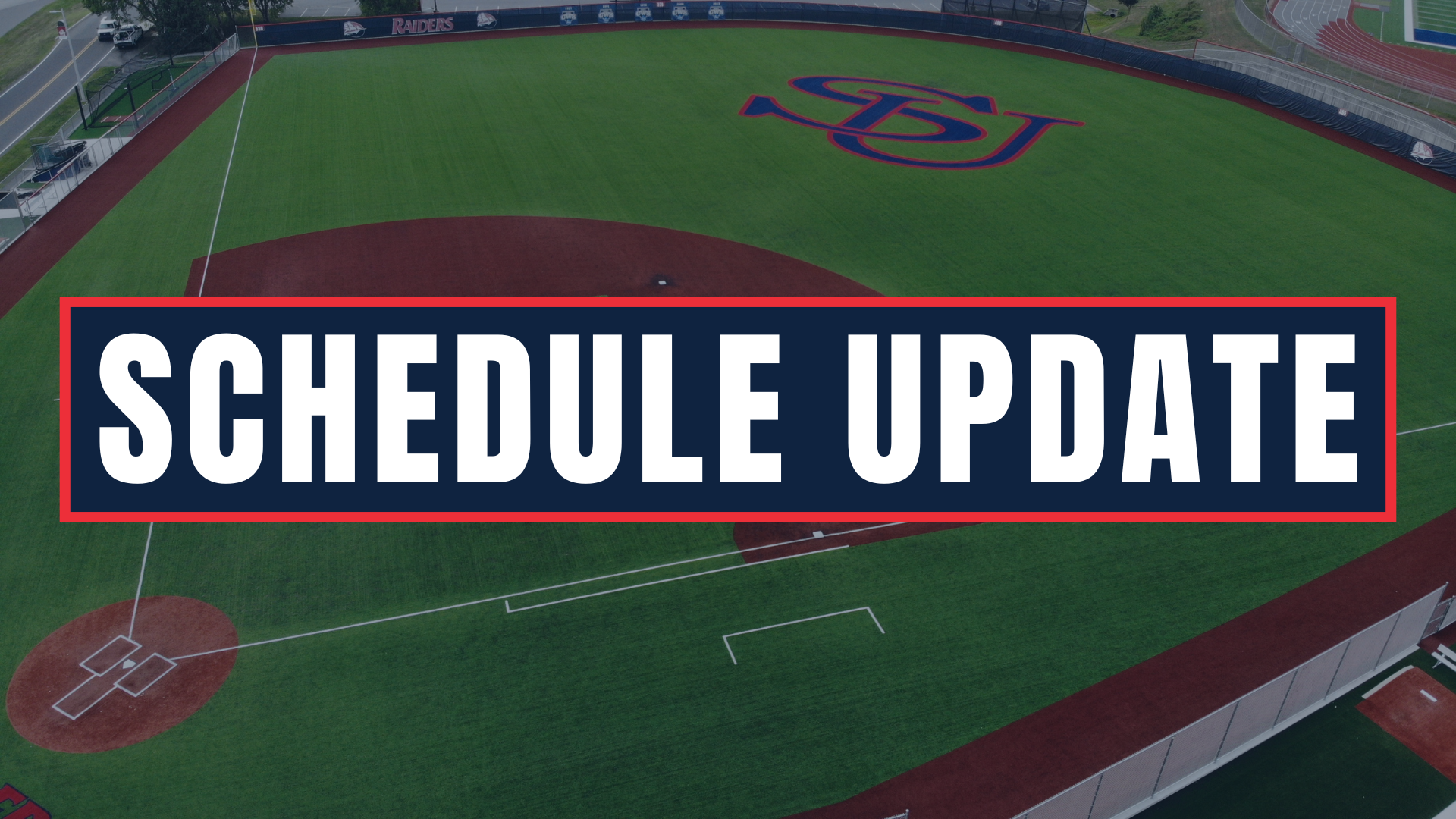 Schedule Update Baseball