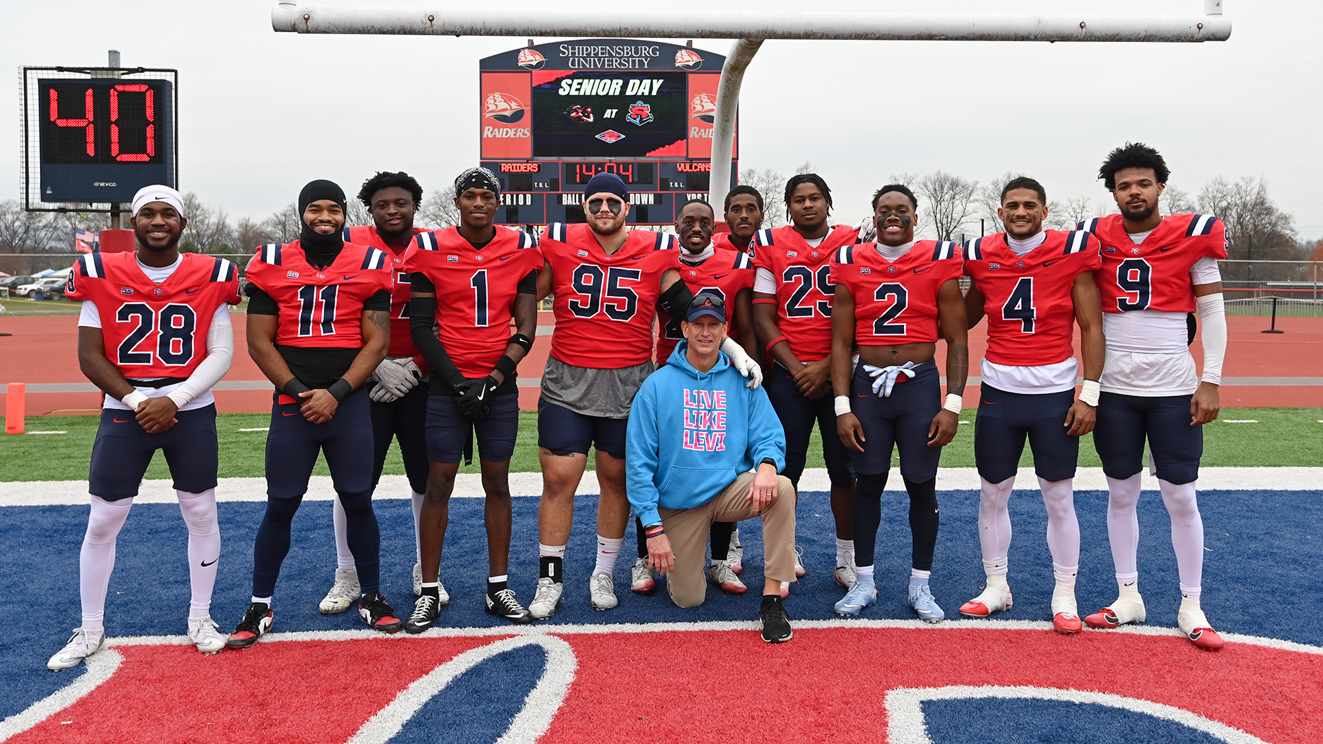 Football Senior Day Group