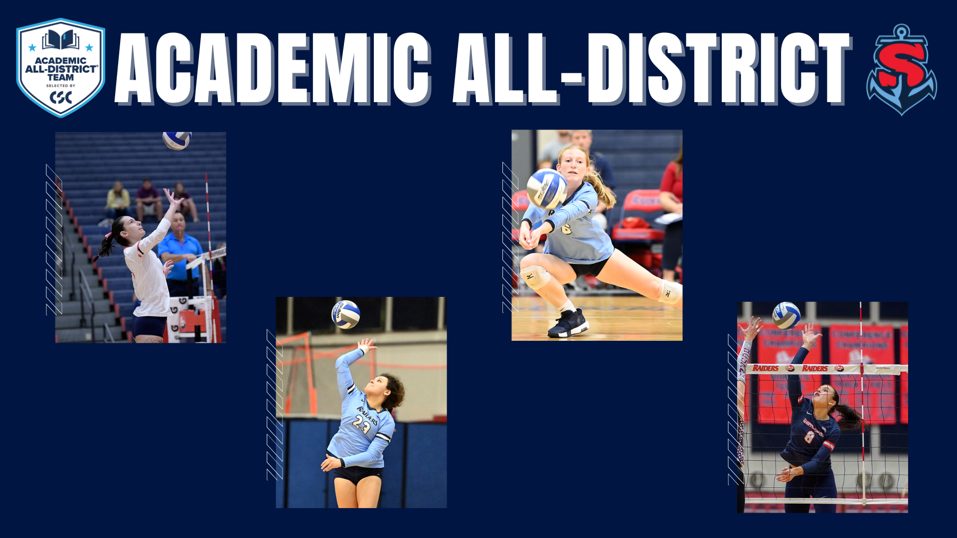 Volleyball Academic All-District