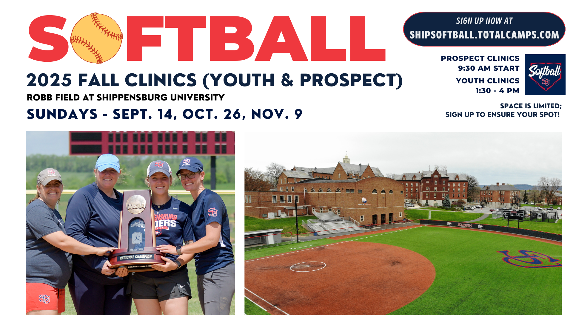 Softball Fall 2025 Clinics