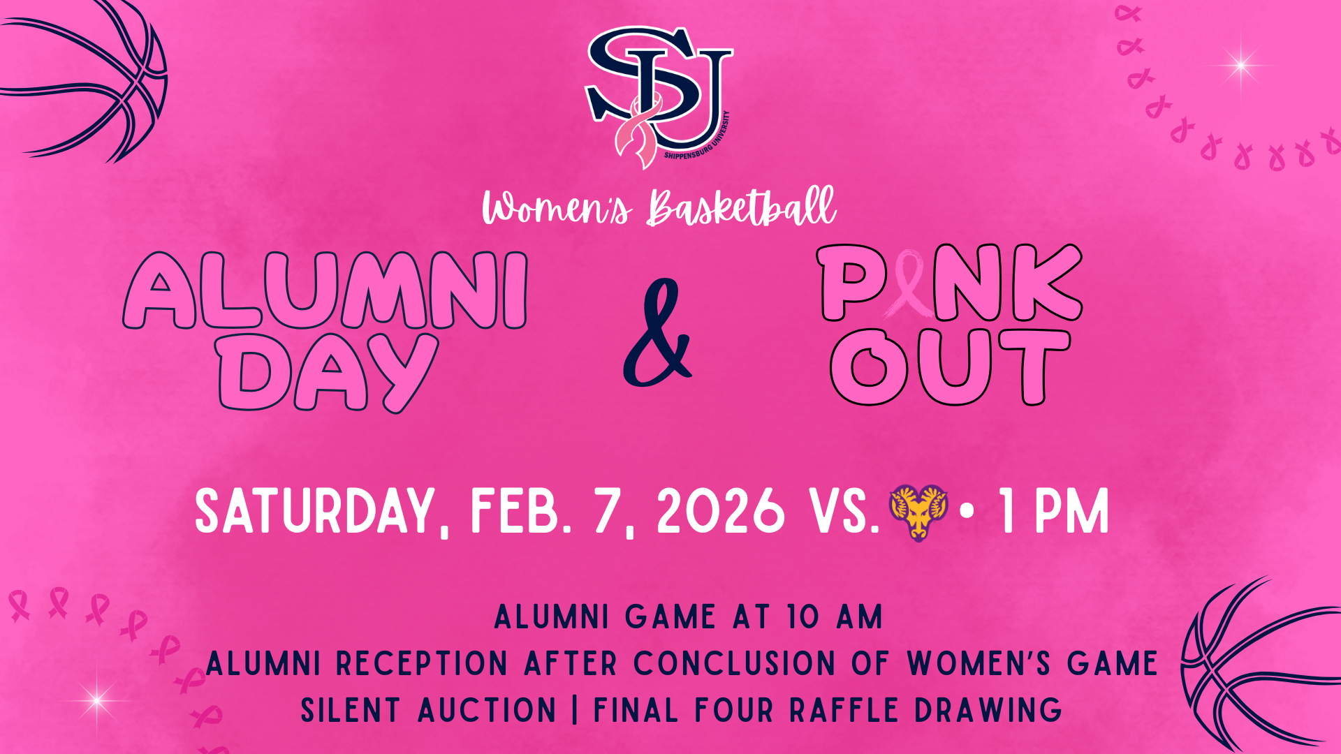 WBB 2526 Alumni Day Pink Out