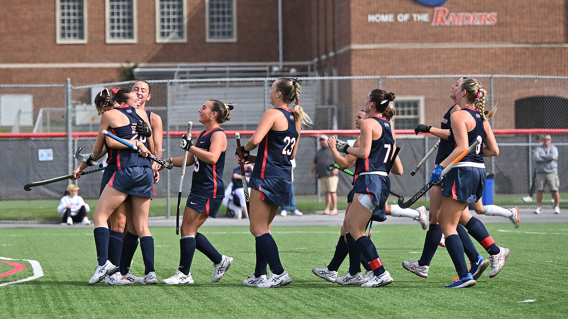 Adriana Hopple Goal Celebrate