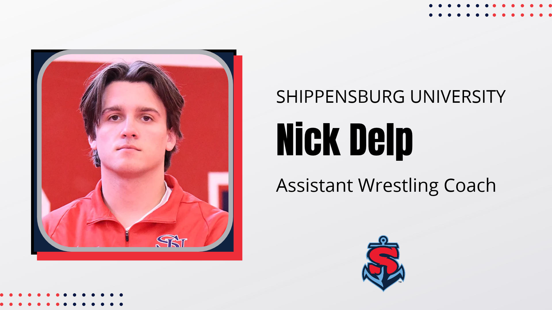 Nick Delp Assistant Wrestling Coach