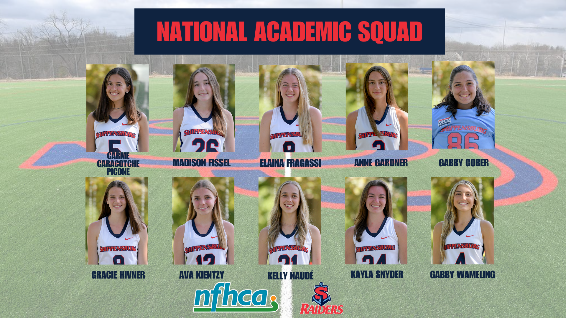 2025 Field Hockey NFHCA National Academic Squad